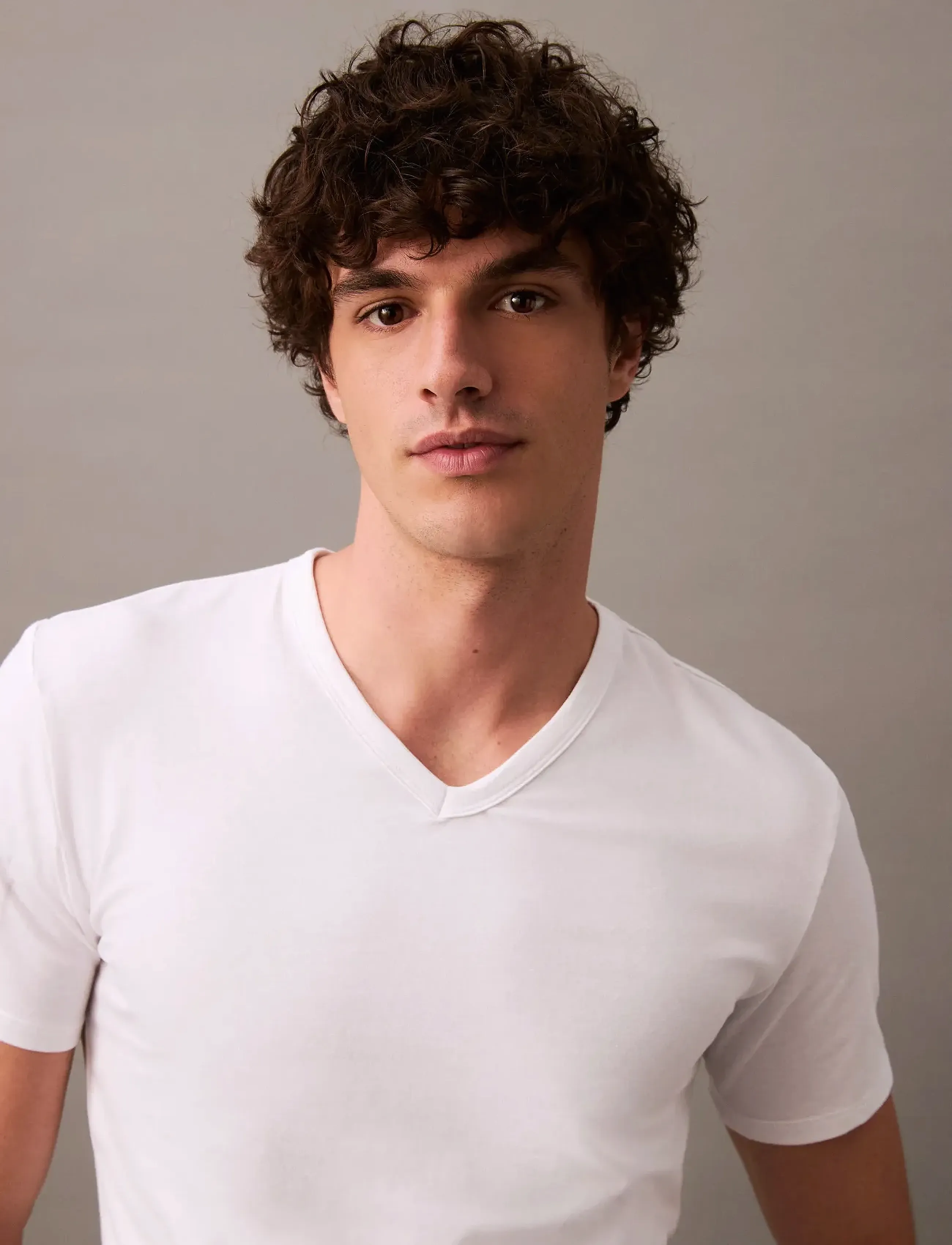 Calvin Klein S/S V Neck 3Pk t-shirts - bas herr – bild 6