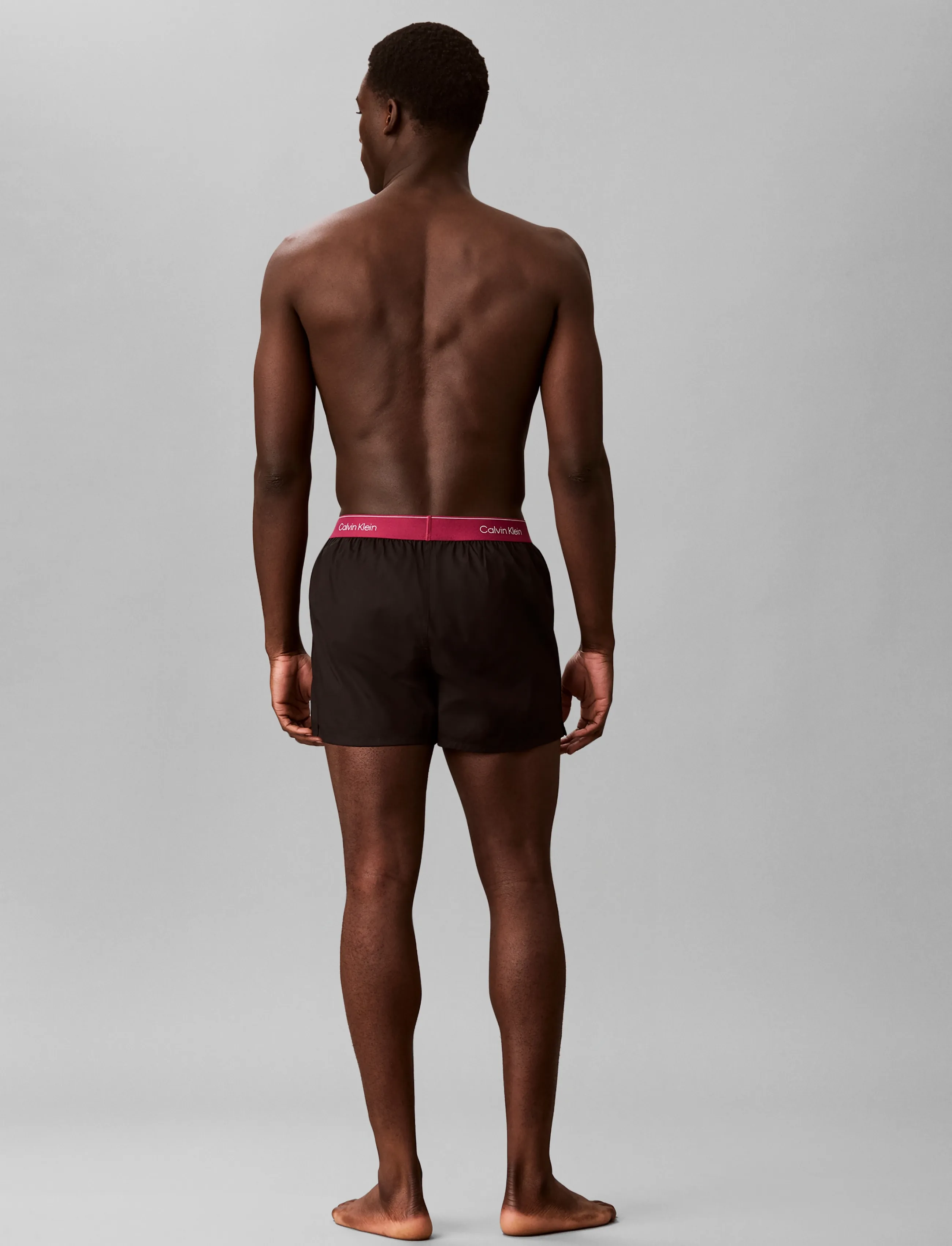 Calvin Klein - BOXER SLIM 3PK - multipakk aluspüksid - black bodies w  poseidon blue plein - 4
