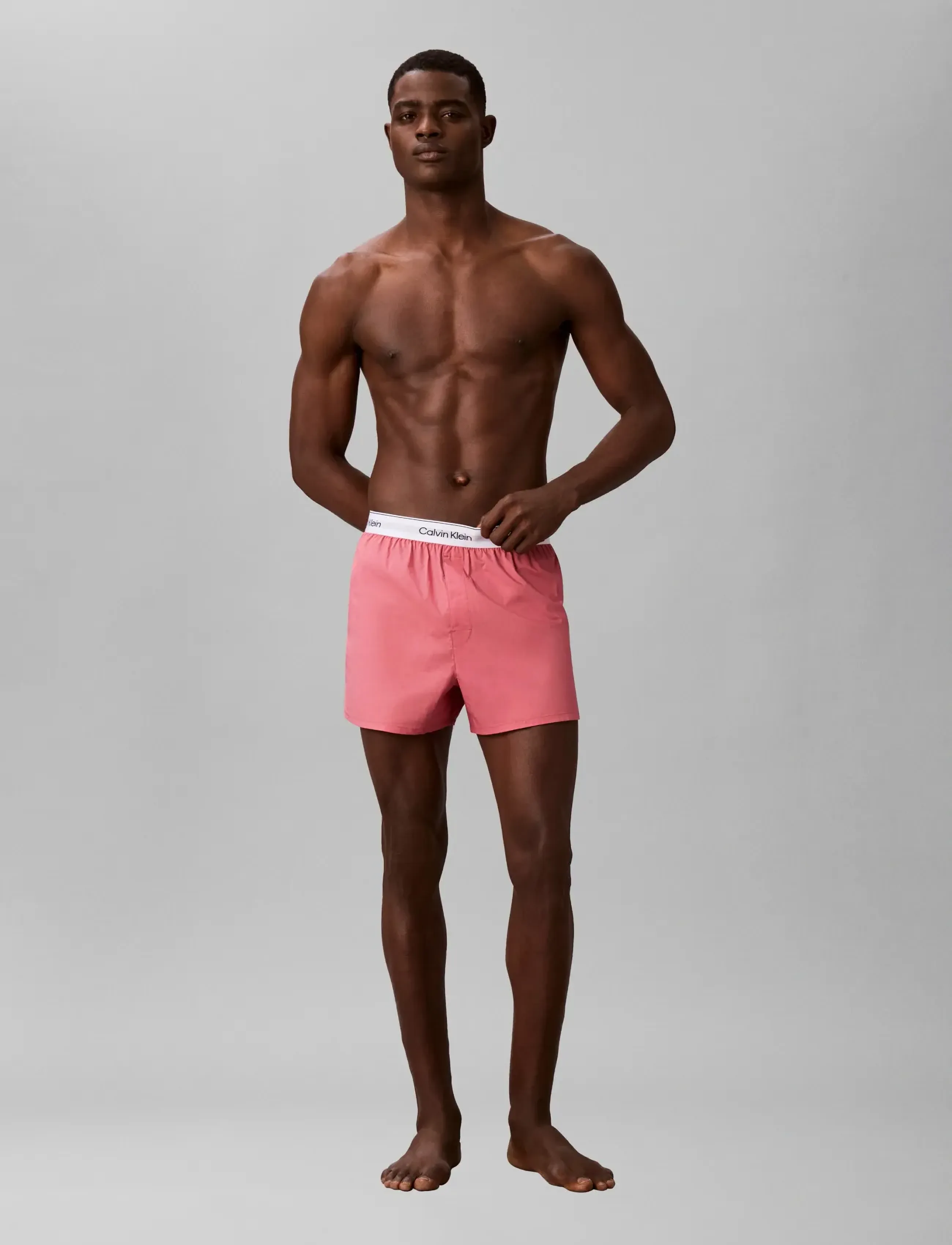 Calvin Klein - BOXER SLIM 3PK - aluspükste mitmikpakk - brilliant pink gulf blue grey heath - 2