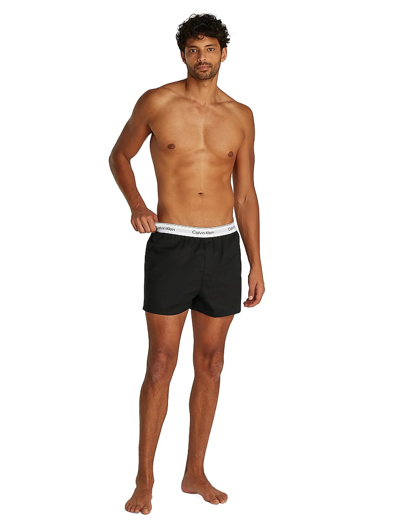 Calvin Klein - BOXER SLIM 3PK - unterhosen im multipack - 1 grey heather 1 white 1 black - 0