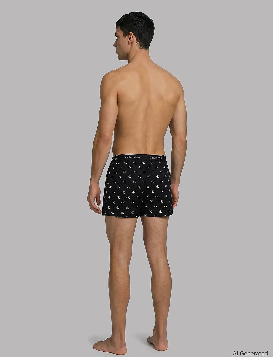 Calvin Klein - BOXER SLIM 3PK - multipack underpants - black diamond logo black classic wh - 3