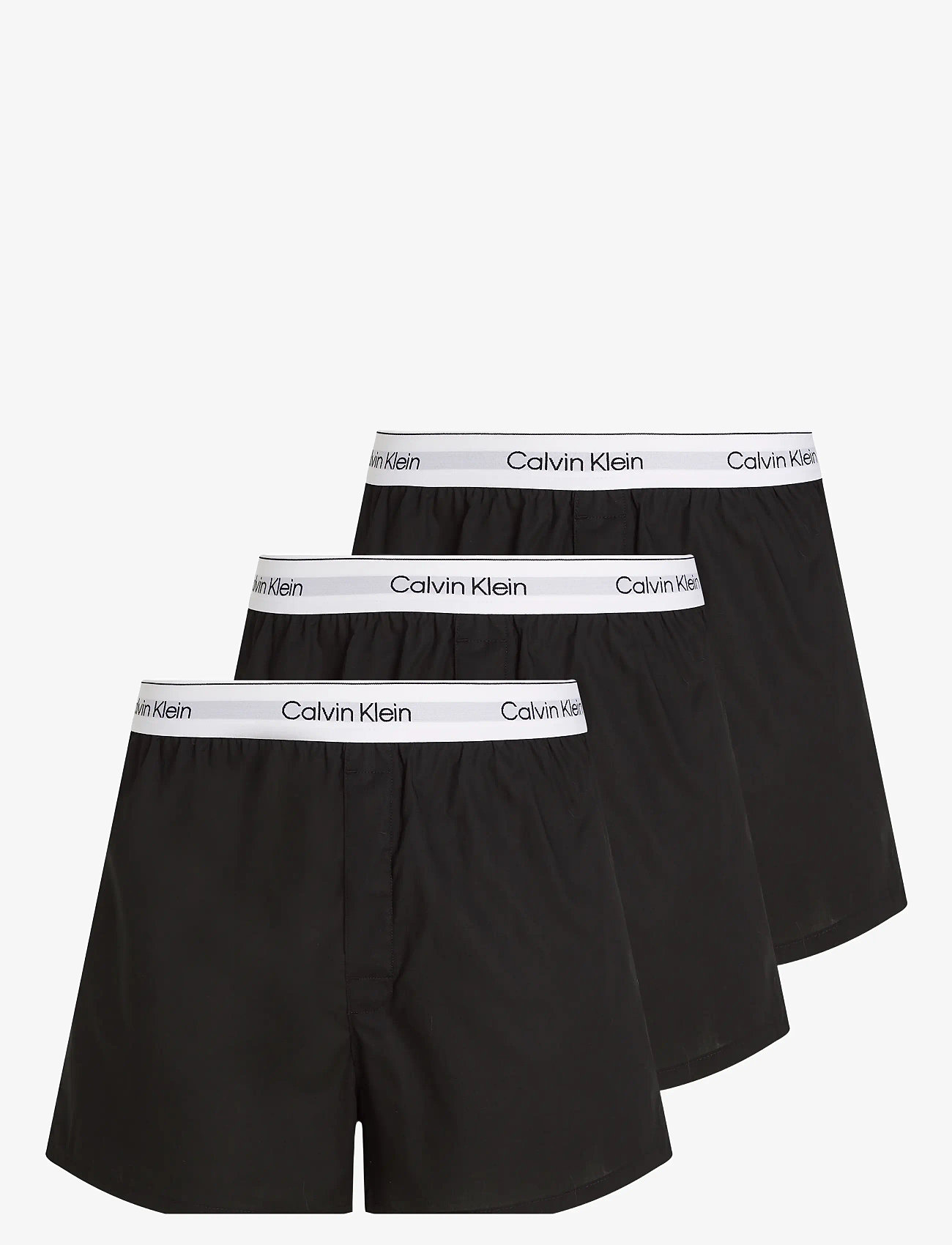 Calvin Klein - BOXER SLIM 3PK - multipack underpants - black black black - 1
