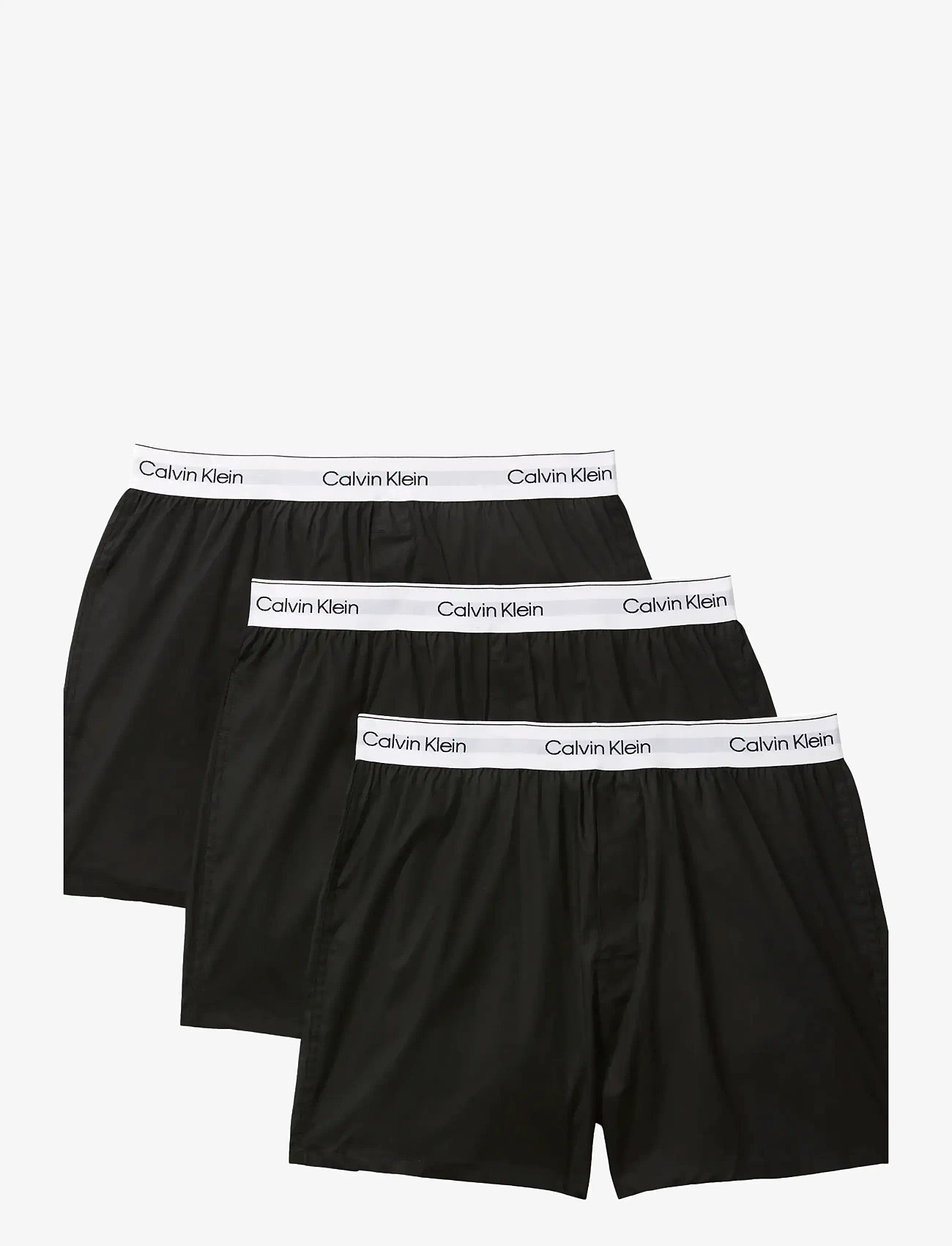 Calvin Klein - BOXER SLIM 3PK - multipack underpants - black black black - 2