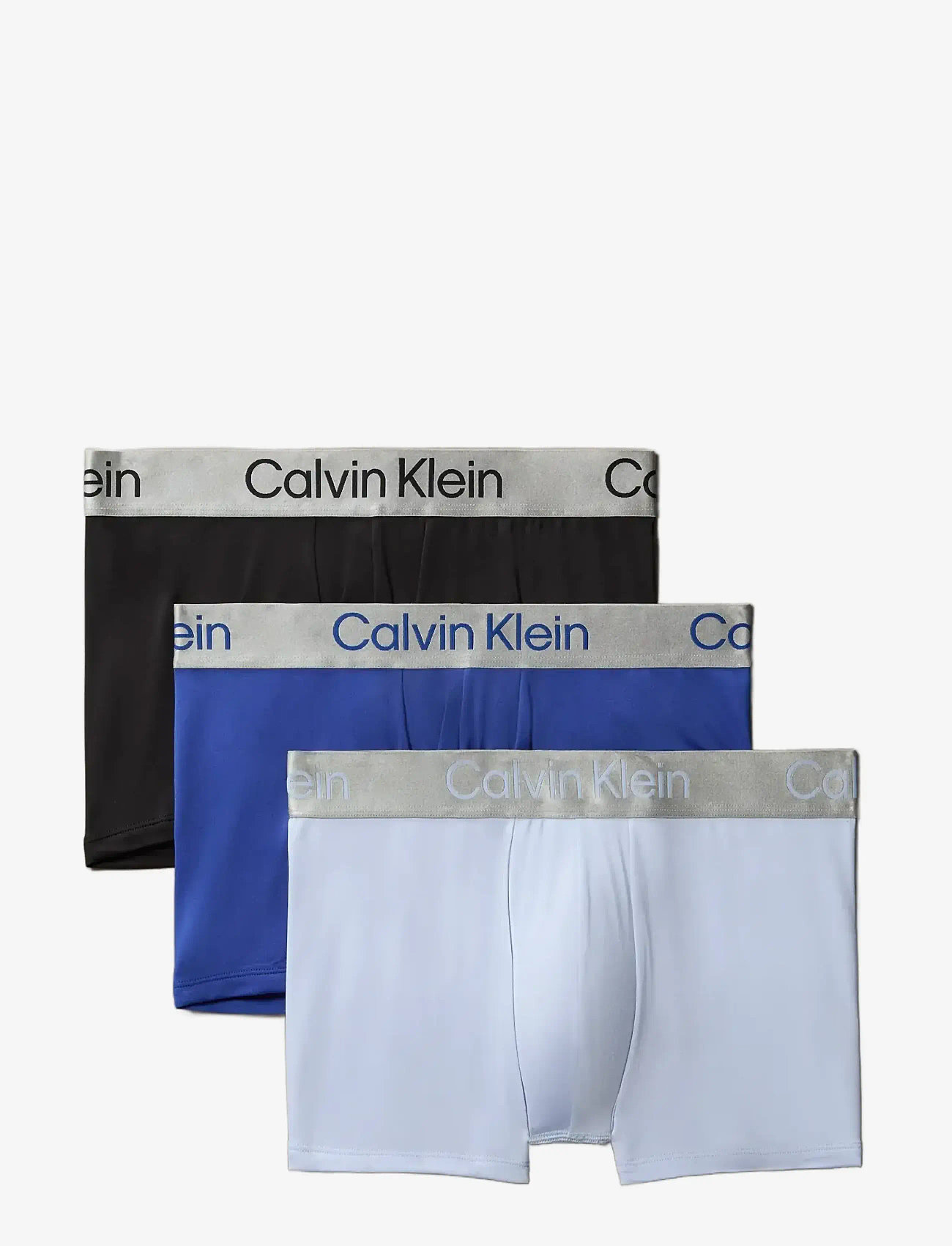 Calvin Klein - TRUNK 3PK - multipack underpants - casual blue/black/mazarine blue - 0