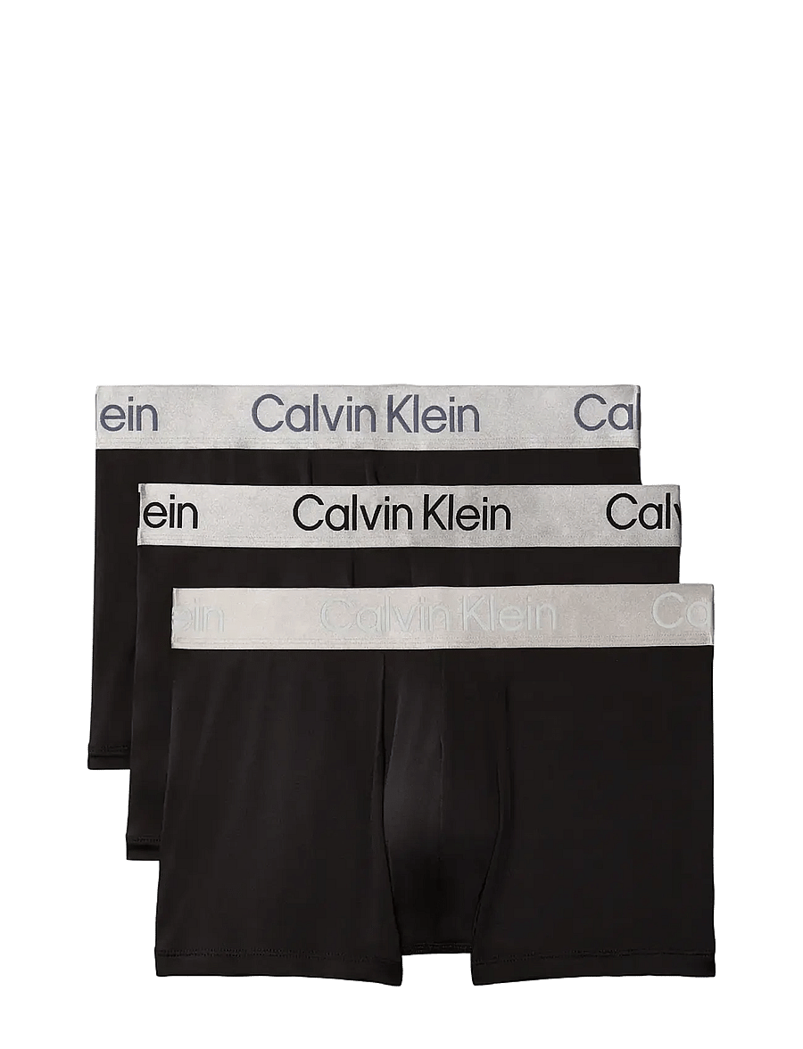 Calvin Klein - TRUNK 3PK - multipakk aluspüksid - black bodies w black grisaille pale - 1