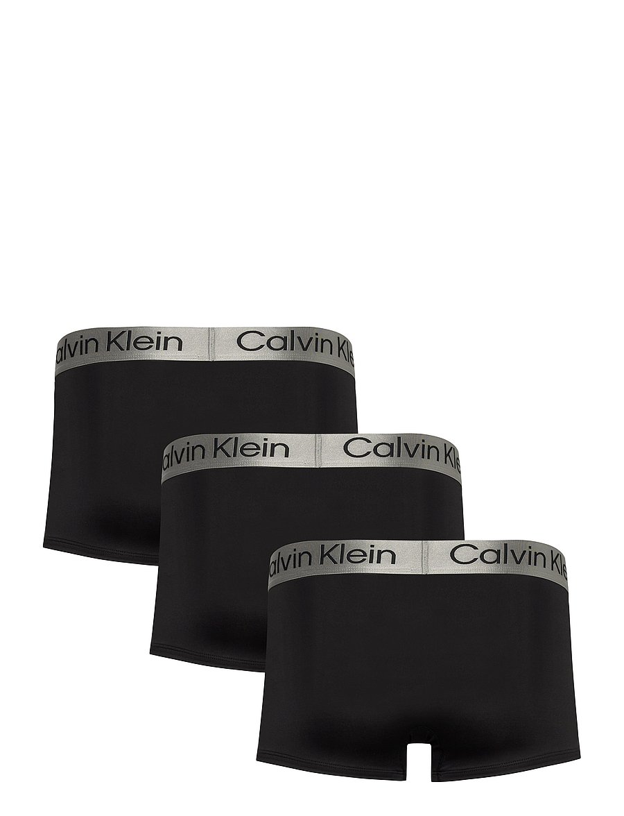 Calvin Klein - TRUNK 3PK - multipakk aluspüksid - black black black - 5