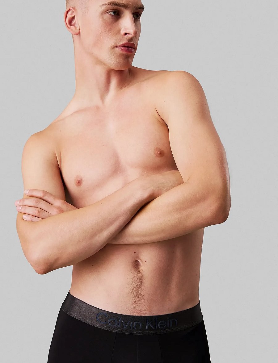 Calvin Klein - TRUNK 3PK - multipakk aluspüksid - black black black - 4