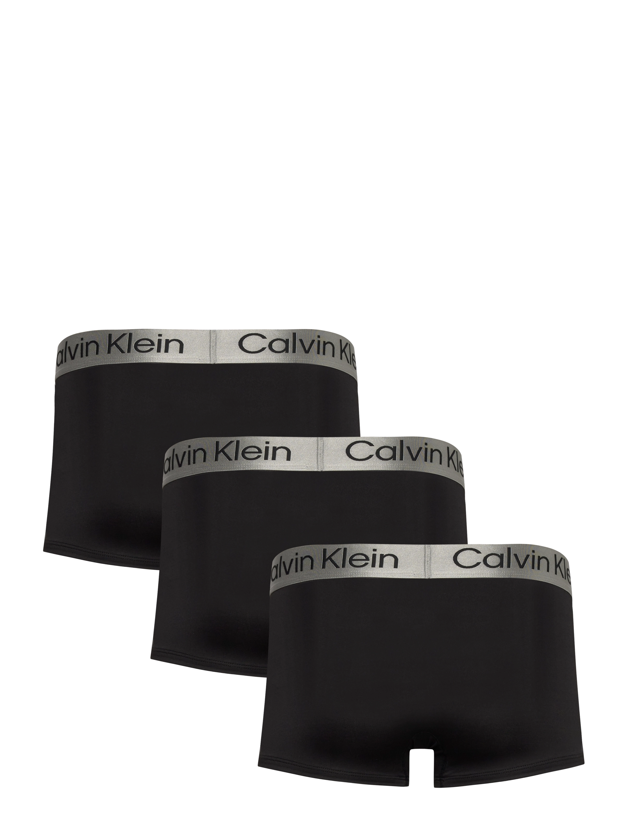 Calvin Klein - TRUNK 3PK - bokserki - black black black - 5