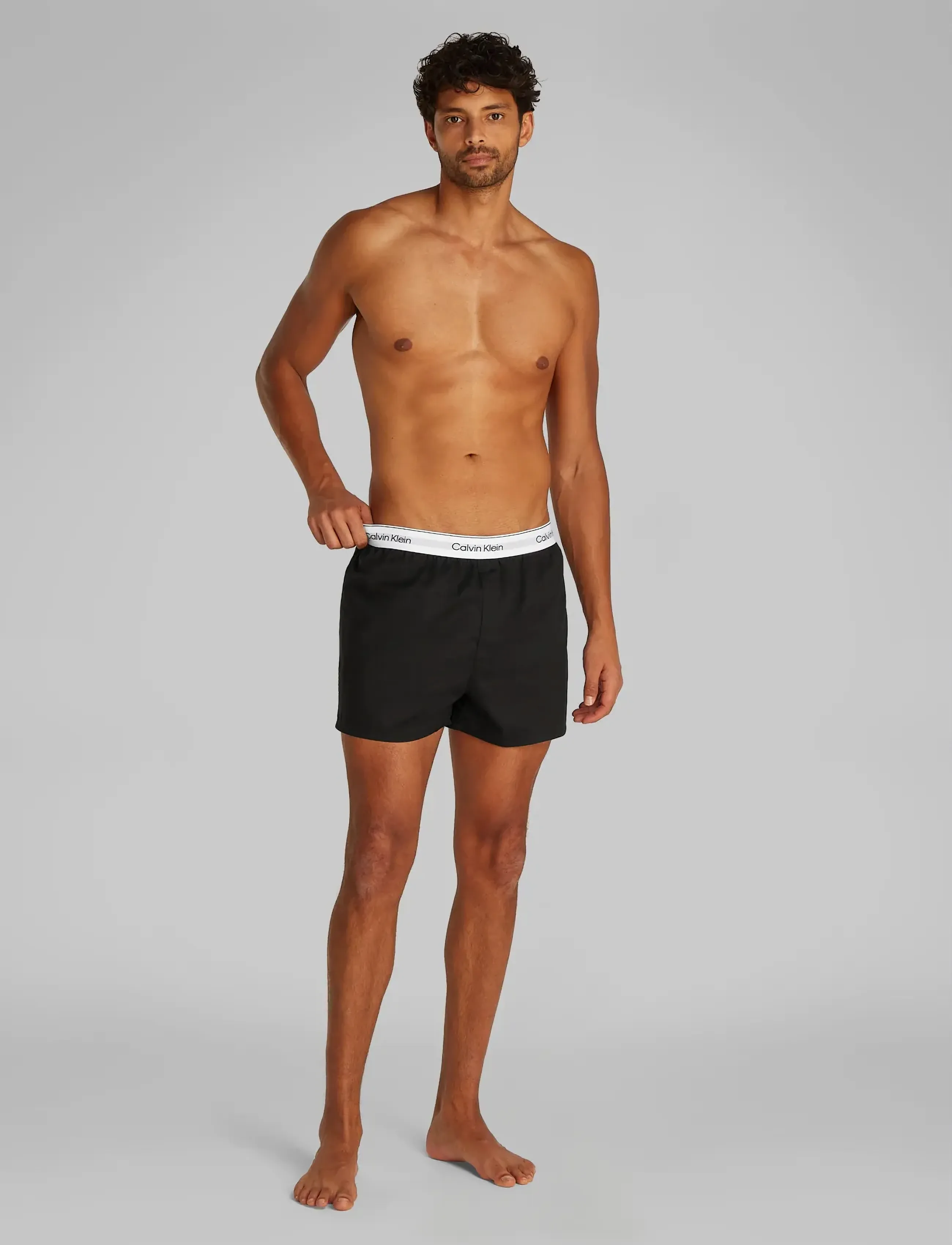 Calvin Klein BOXER SLIM 3PK - Calvin Klein - BLACK/BLACK/BLACK / black