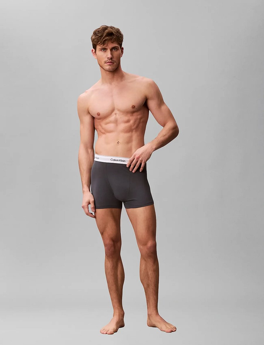 Calvin Klein - RELAXED FIT TRUNK 3PK - multipack underpants - white blue tulip turbulence - 5