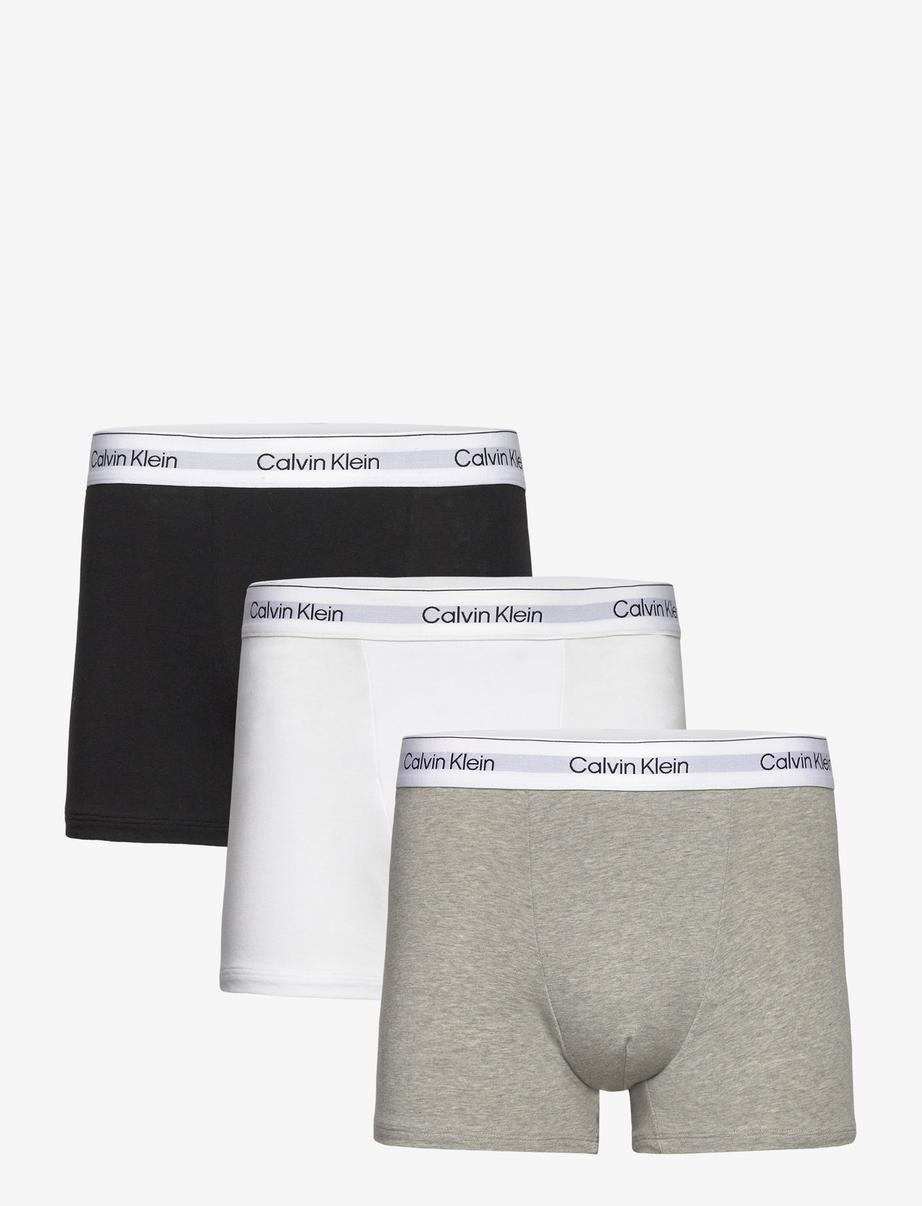 Calvin Klein - RELAXED FIT TRUNK 3PK - multipack kalsonger - grey heather white black - 1