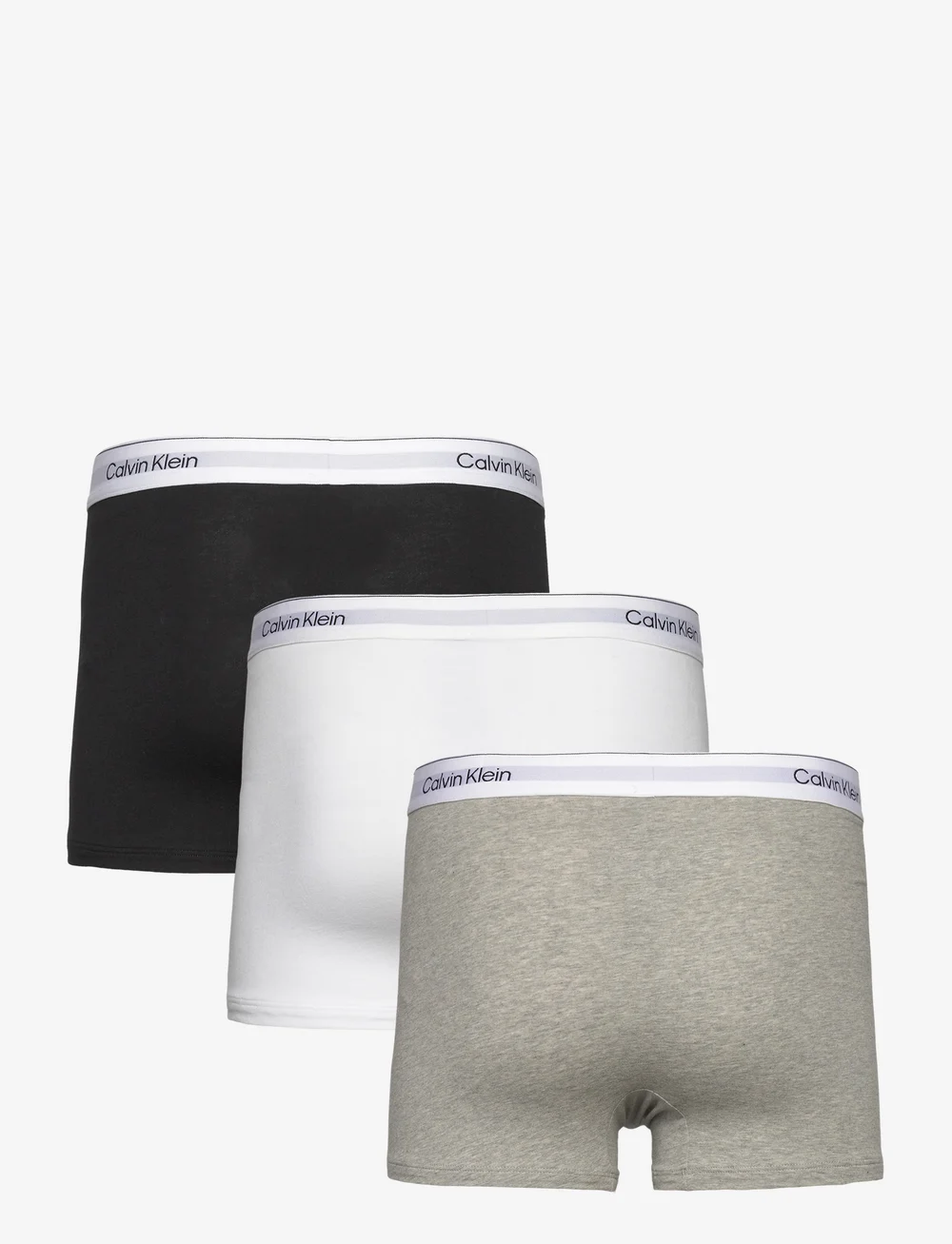 Calvin Klein - RELAXED FIT TRUNK 3PK - unterhosen im multipack - grey heather white black - 2