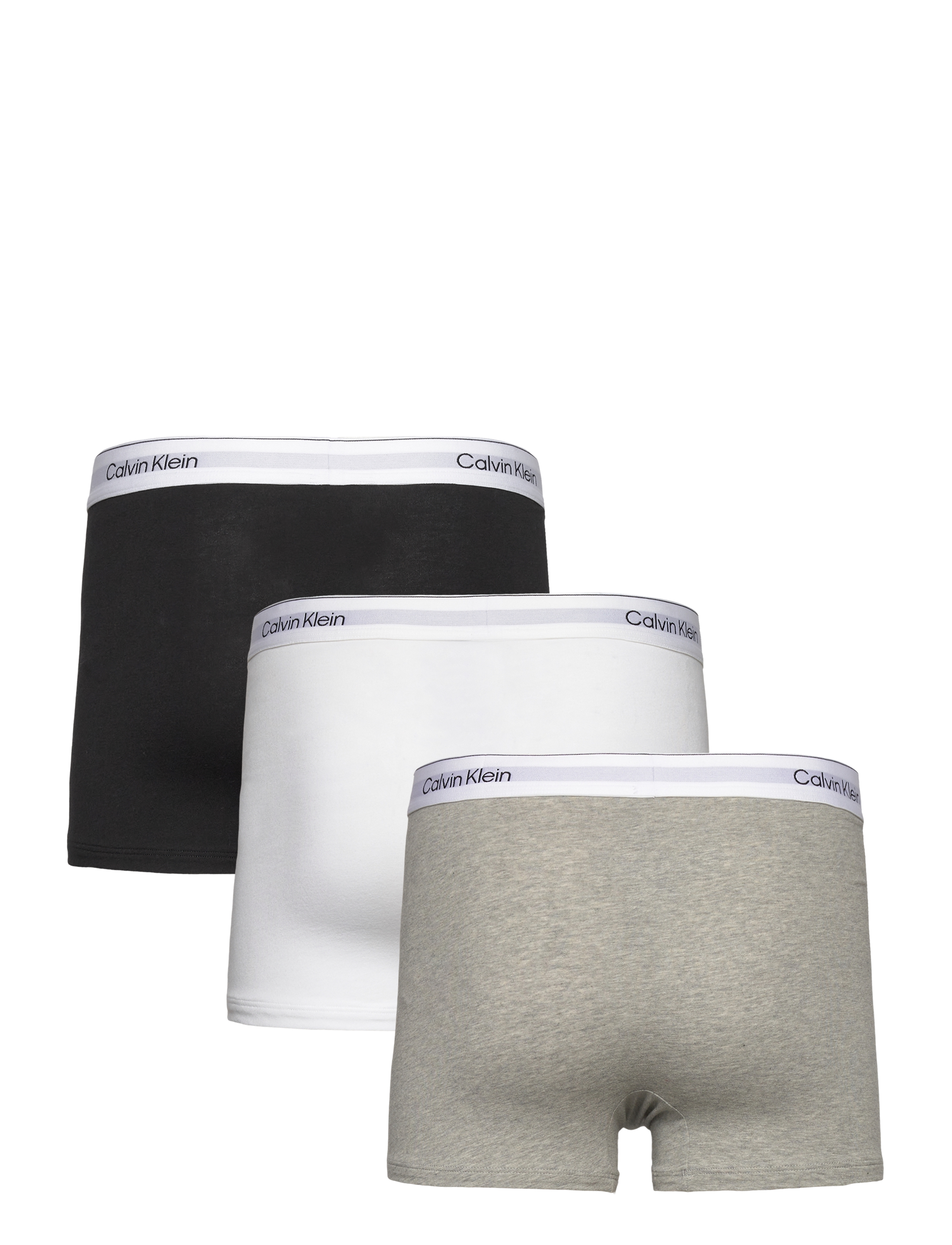 Calvin Klein - RELAXED FIT TRUNK 3PK - aluspükste mitmikpakk - grey heather white black - 2
