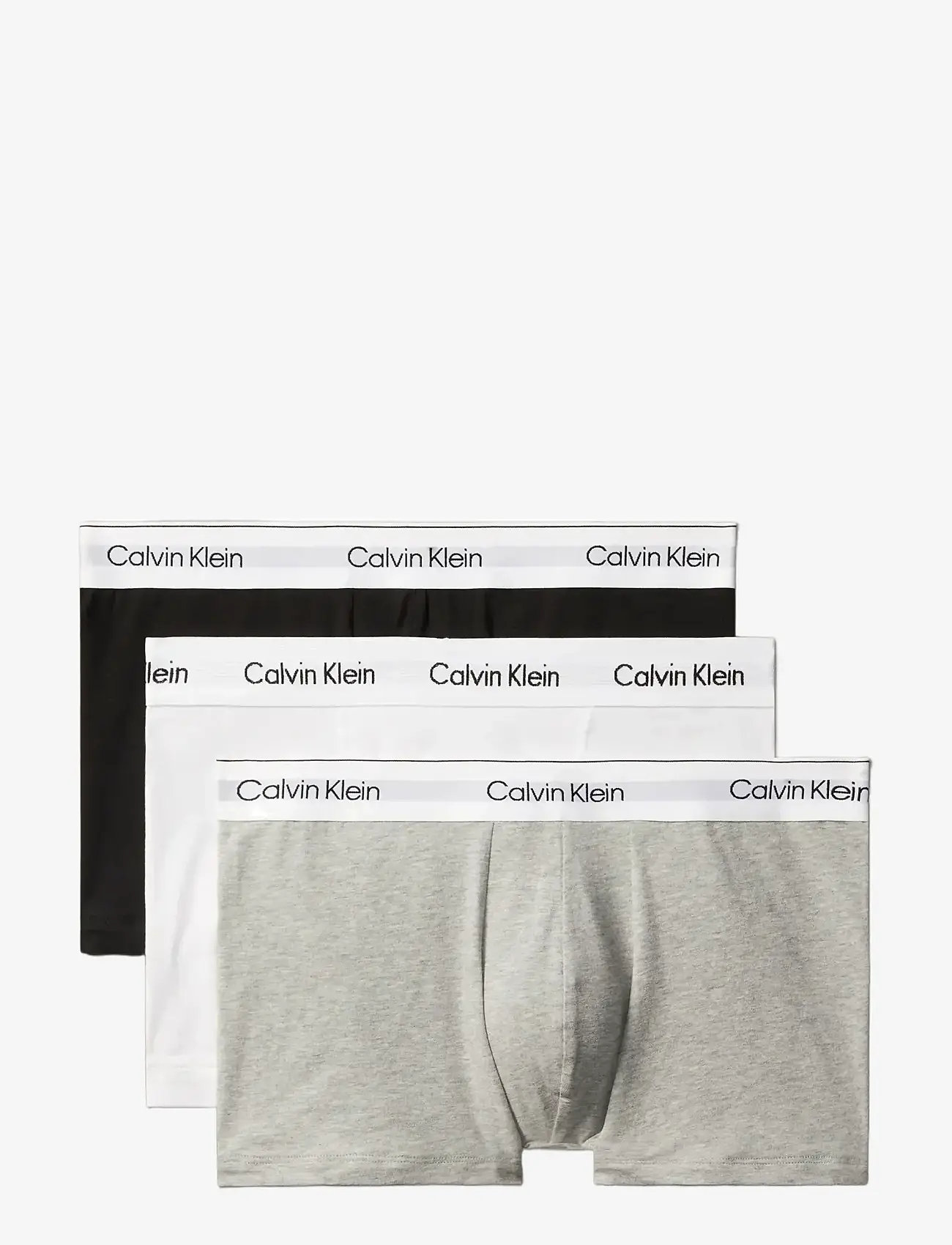 Calvin Klein - RELAXED FIT TRUNK 3PK - multipack kalsonger - grey heather white black - 3