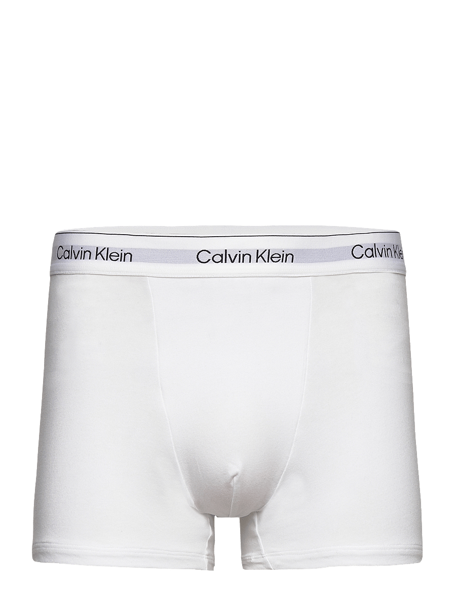 Calvin Klein - RELAXED FIT TRUNK 3PK - multipack underpants - grey heather white black - 3