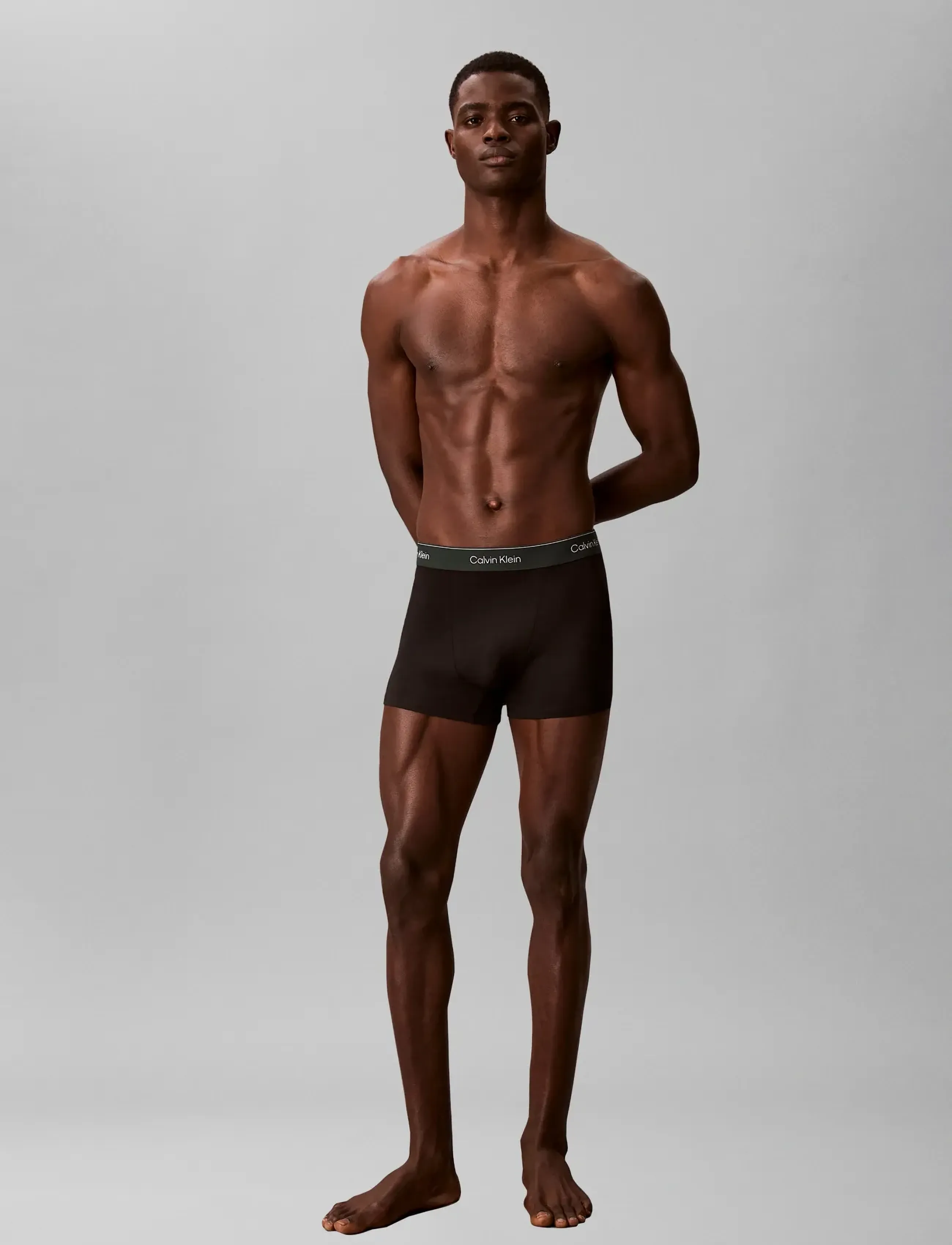 Calvin Klein - RELAXED FIT TRUNK 3PK - aluspükste mitmikpakk - black w  darkest spruce wb  black w - 2