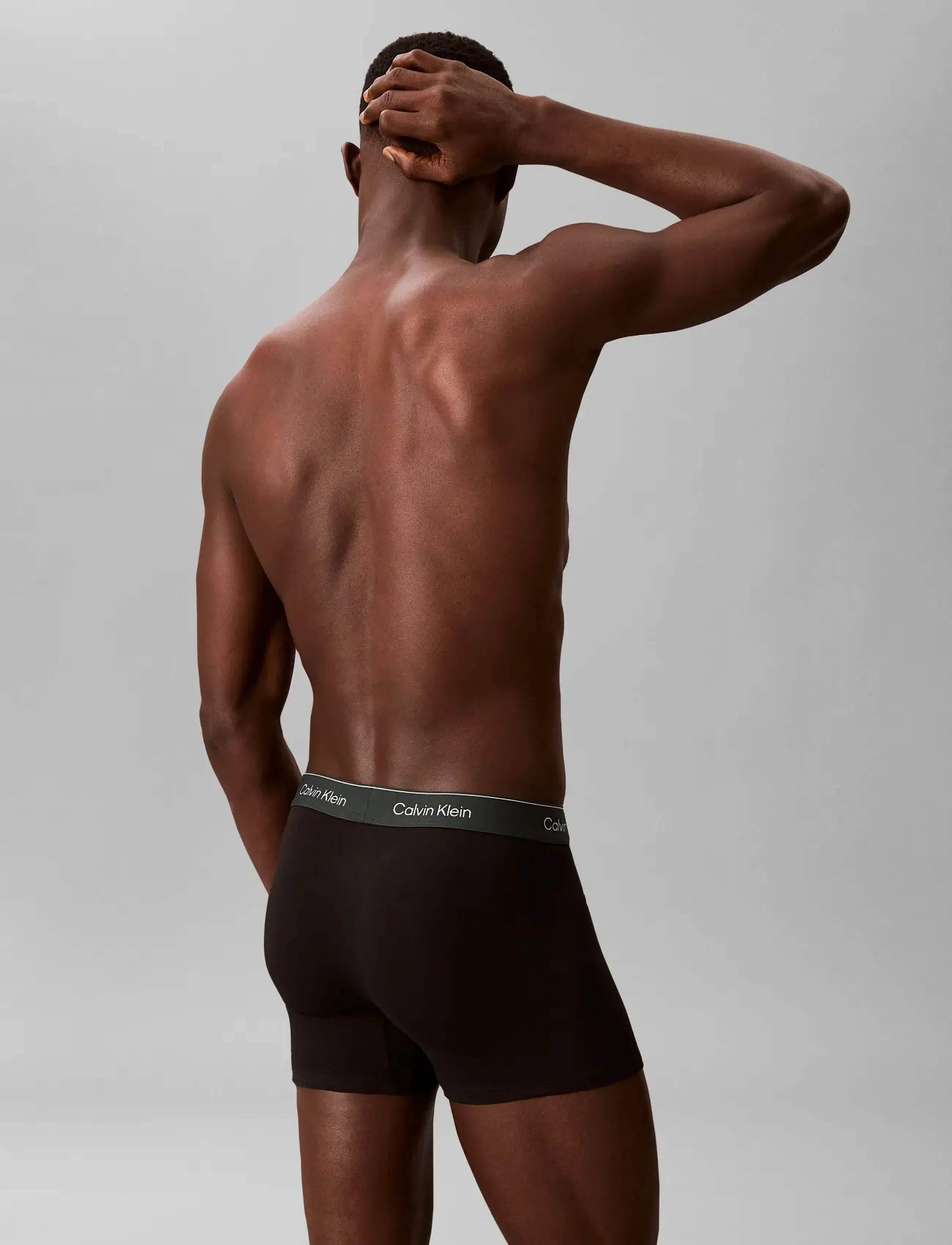 Calvin Klein - RELAXED FIT TRUNK 3PK - aluspükste mitmikpakk - black w  darkest spruce wb  black w - 3