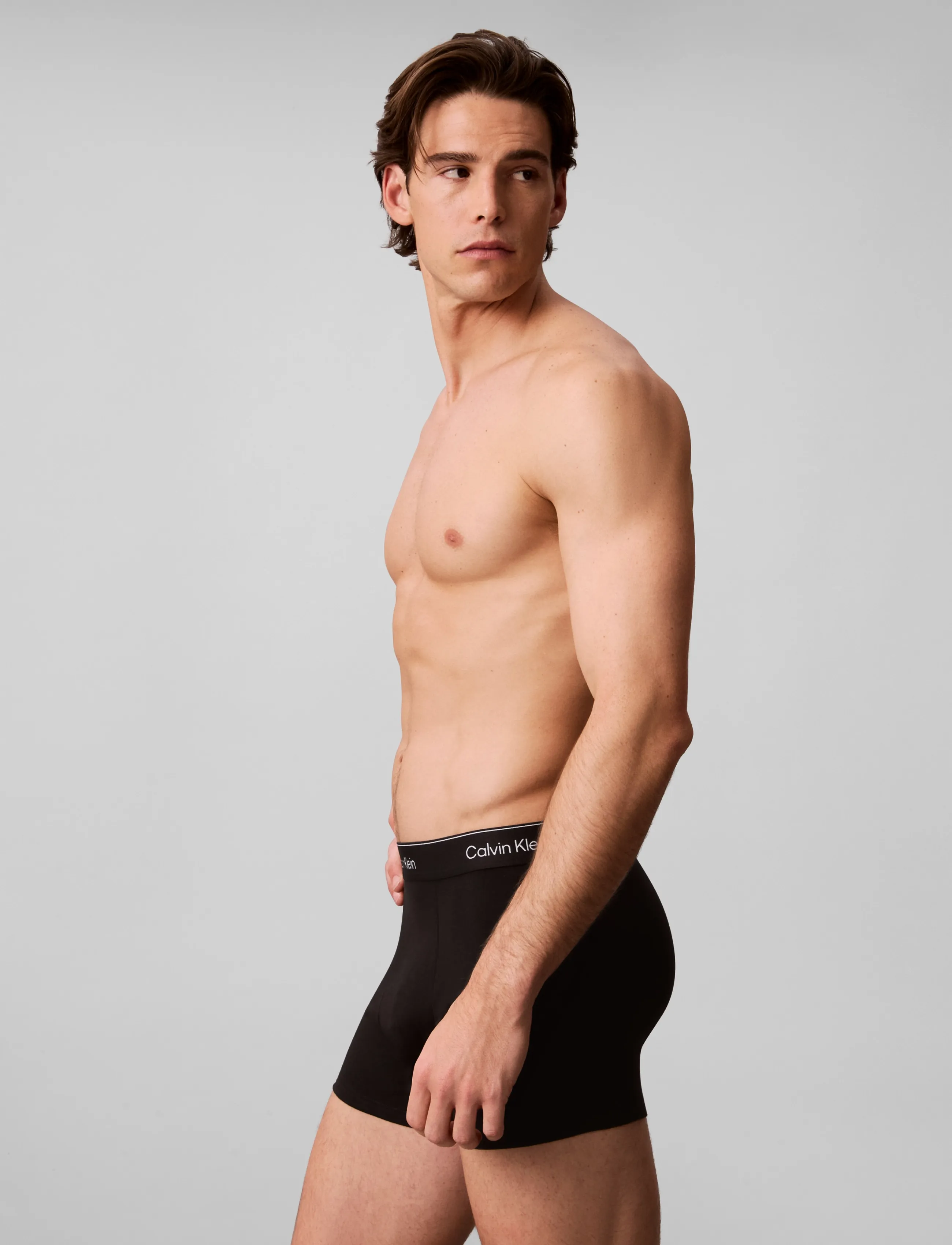 Calvin Klein - RELAXED FIT TRUNK 3PK - multipack underbukser - black harbor mist dark purple w  dt - 4