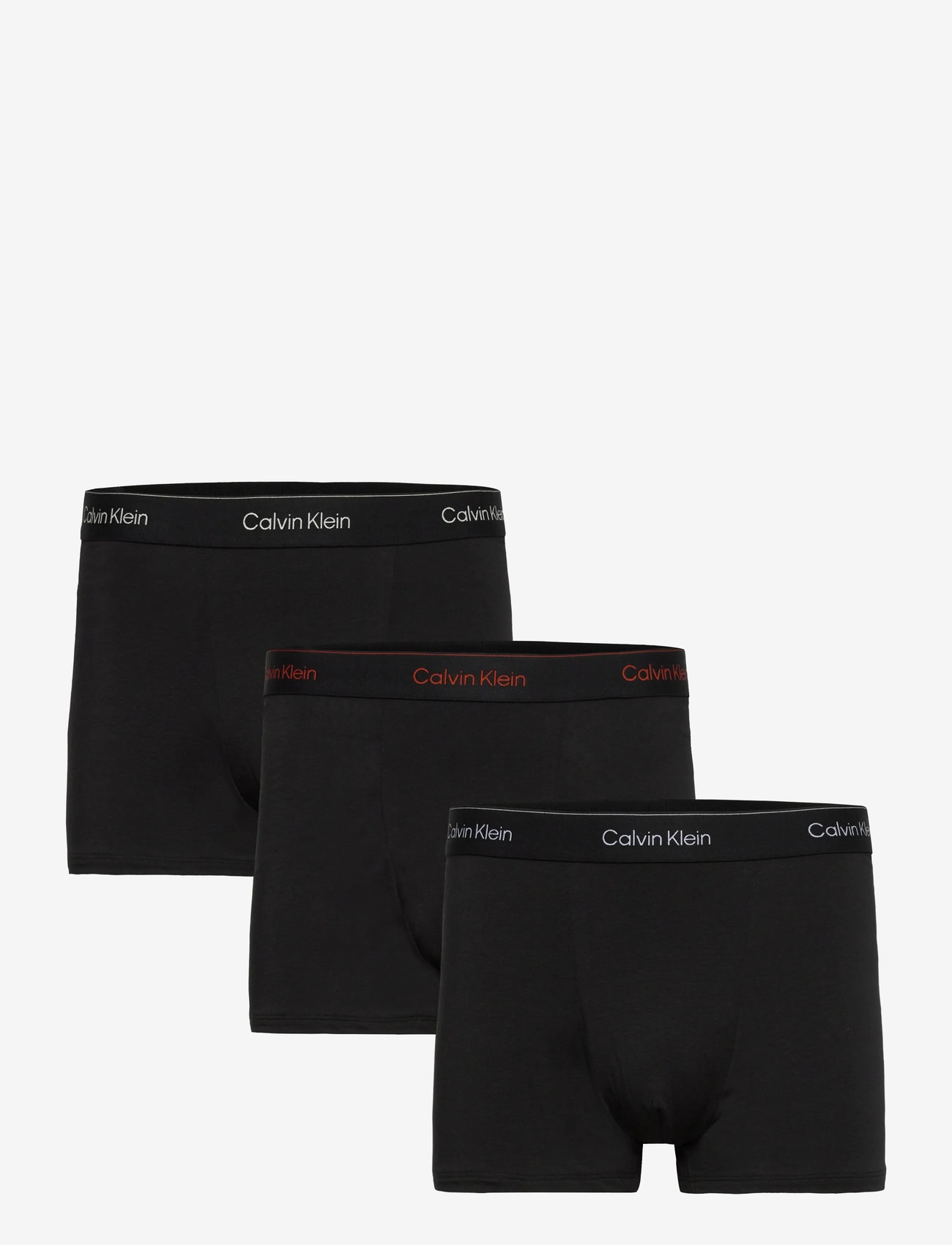 Calvin Klein - RELAXED FIT TRUNK 3PK - multipack kalsonger - black w  chalk logo black w  currie - 1