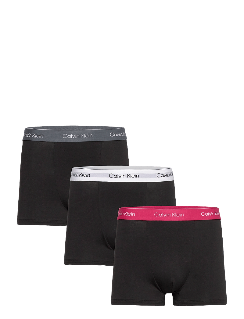 Calvin Klein - RELAXED FIT TRUNK 3PK - multipack underbukser - black bodies w/ turbulence/white/in - 0