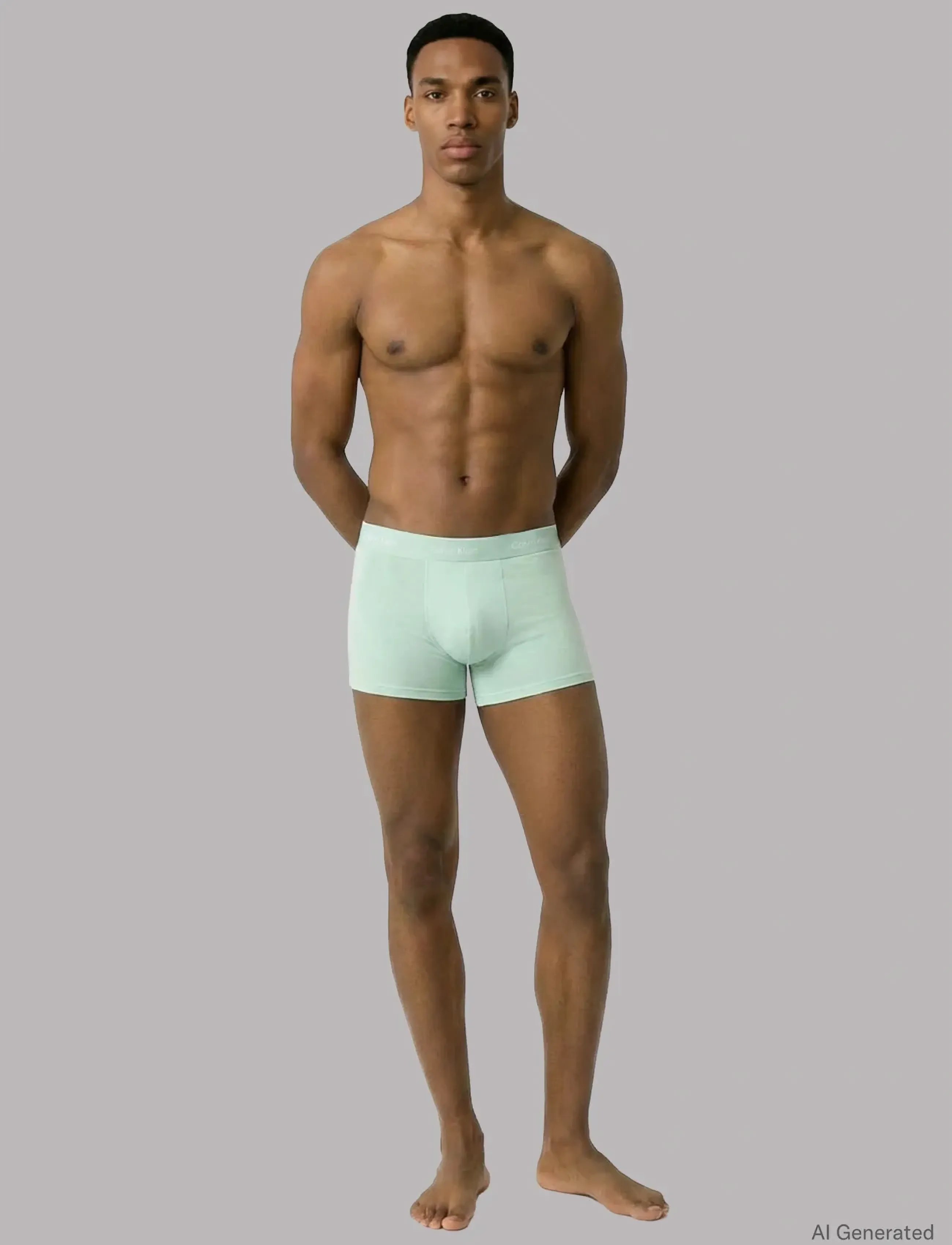 Calvin Klein - RELAXED DART TRUNK 3PK - multipack underpants - shoreline w  dtm wb  misty grey w - 2