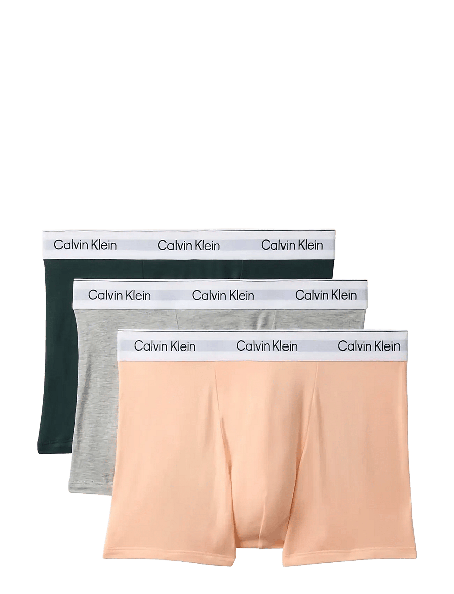 Calvin Klein - RELAXED FIT TRUNK 3PK - multipack kalsonger - darkest spruce peach bliss grey hea - 1
