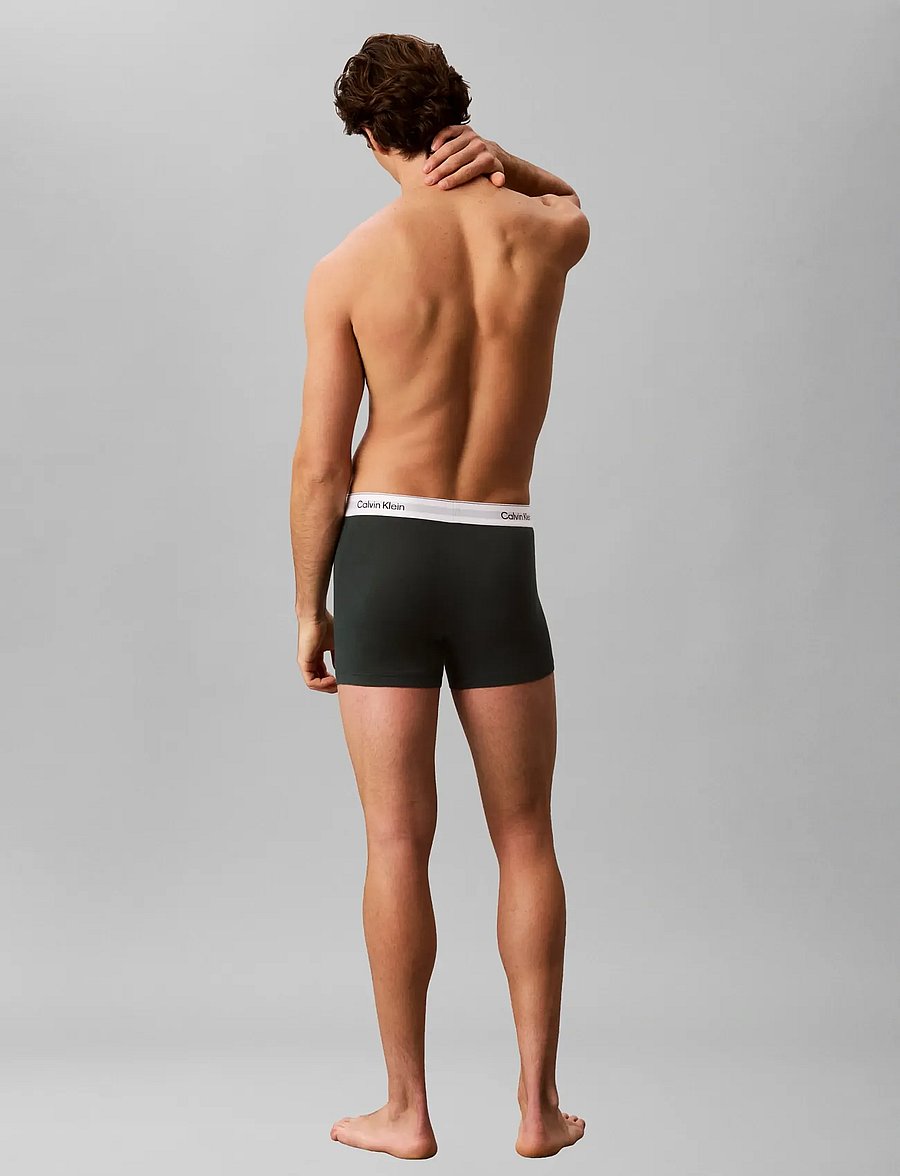Calvin Klein - RELAXED FIT TRUNK 3PK - multipack kalsonger - darkest spruce peach bliss grey hea - 3