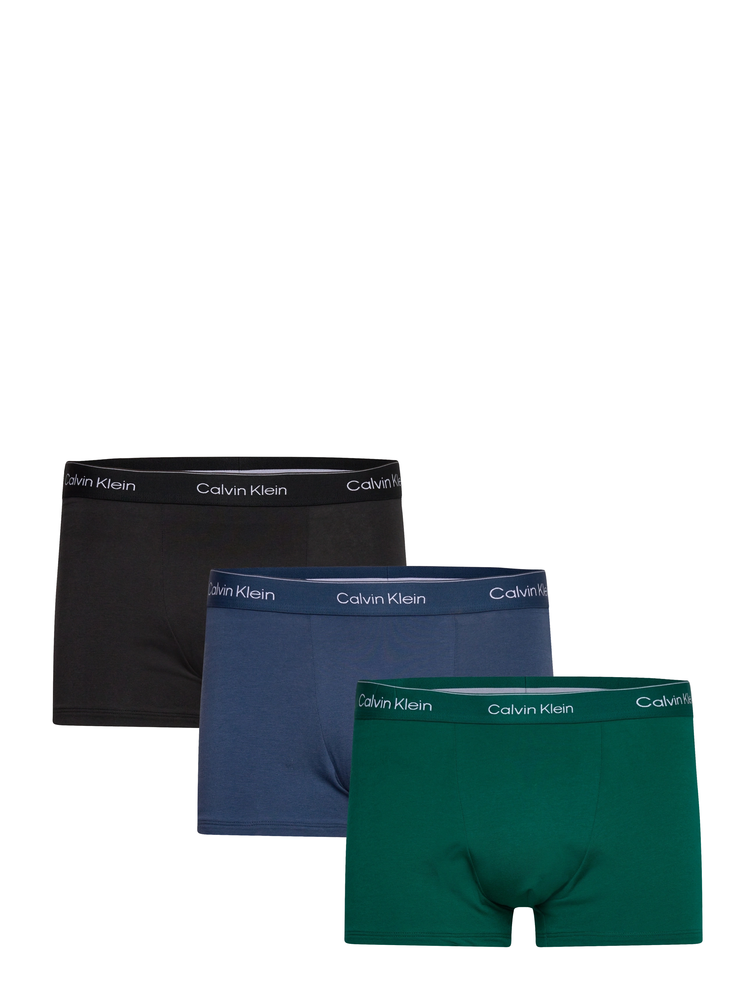 Calvin Klein RELAXED FIT TRUNK 3PK - Undertøy - TURF W  DTM WB BLACK W  DTM WB DARK / multi