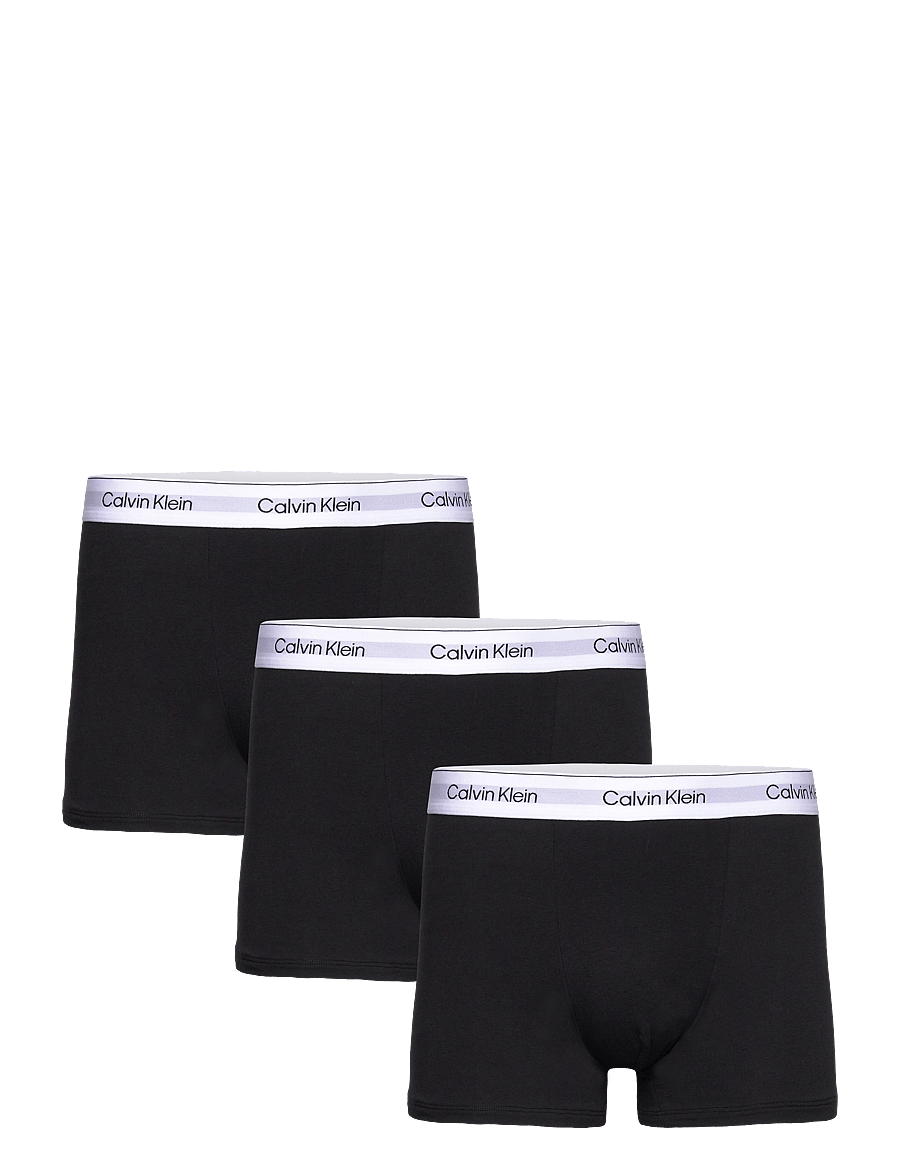 Calvin Klein - RELAXED FIT TRUNK 3PK - multipakk aluspüksid - black black black - 1