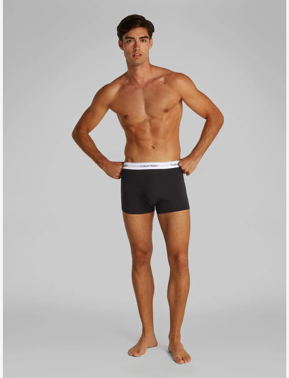 Calvin Klein - RELAXED FIT TRUNK 3PK - aluspükste mitmikpakk - black black black - 2