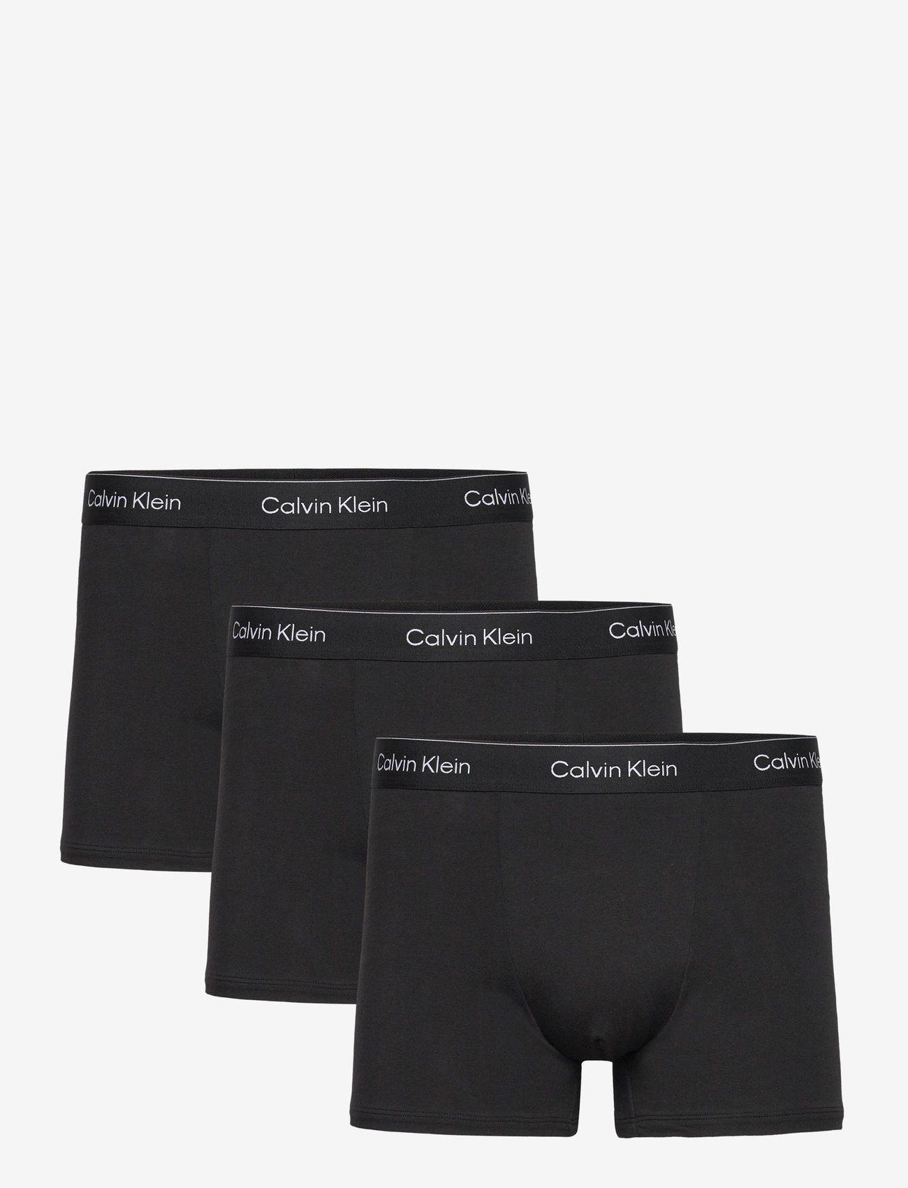 Calvin Klein - RELAXED FIT TRUNK 3PK - multipack underbukser - black w  dtm wb - 1