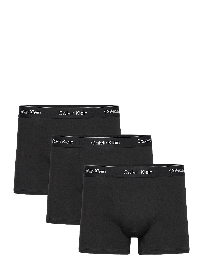 Calvin Klein - RELAXED FIT TRUNK 3PK - multipack kalsonger - black w dtm wb - 1