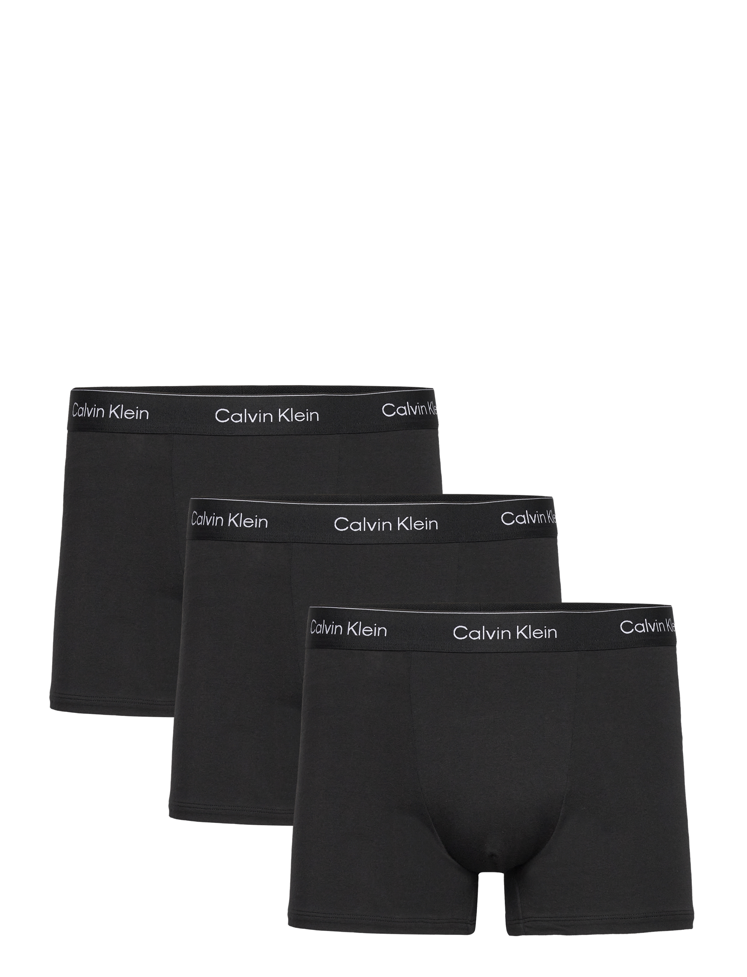 Calvin Klein RELAXED FIT TRUNK 3PK - Calvin Klein Underwear - BLACK W  DTM WB / black