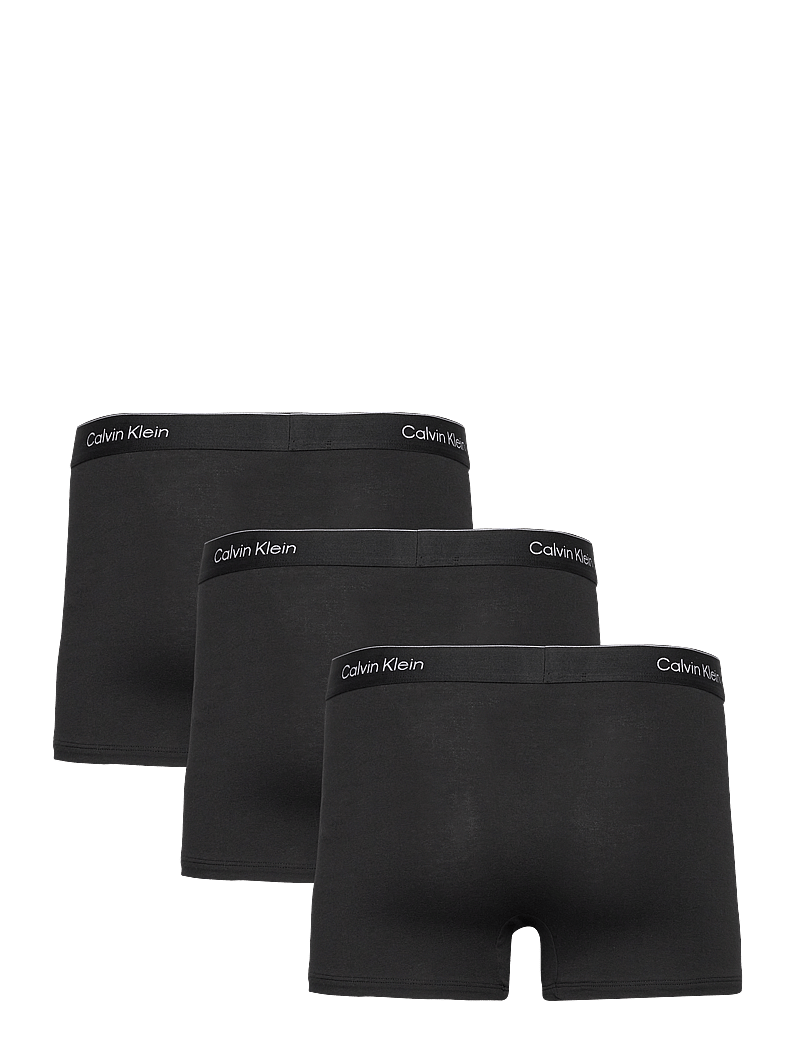 Calvin Klein - RELAXED FIT TRUNK 3PK - multipack kalsonger - black w dtm wb - 2