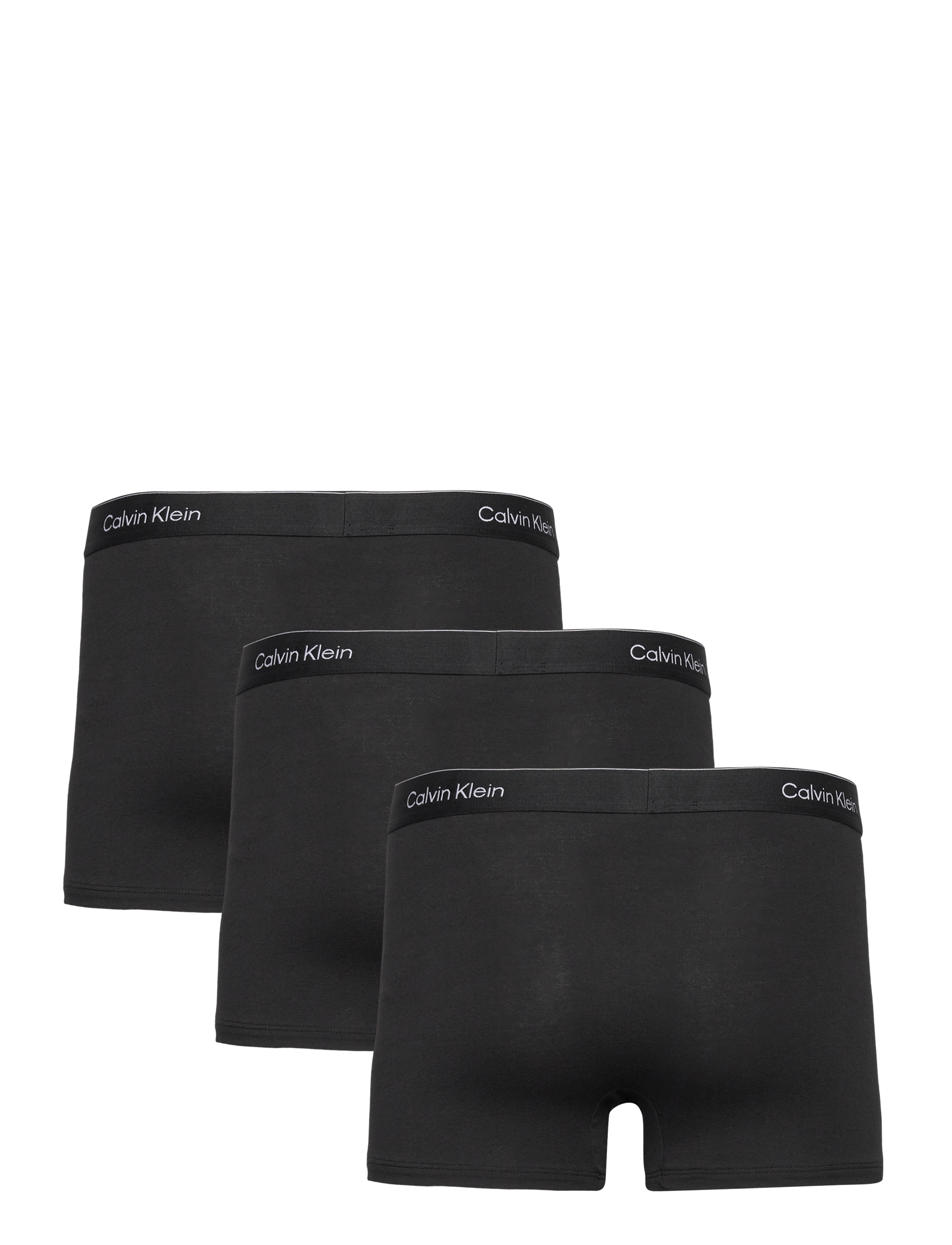 Calvin Klein - RELAXED FIT TRUNK 3PK - multipack underbukser - black w  dtm wb - 2