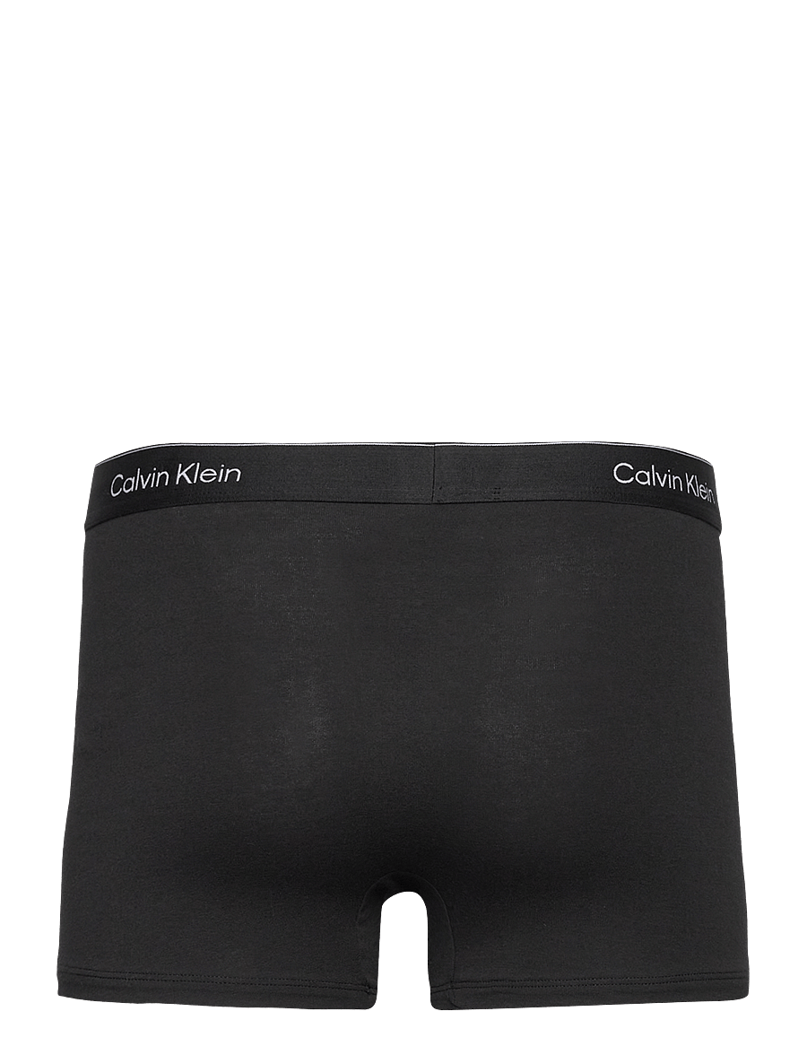 Calvin Klein - RELAXED FIT TRUNK 3PK - multipack kalsonger - black w dtm wb - 3