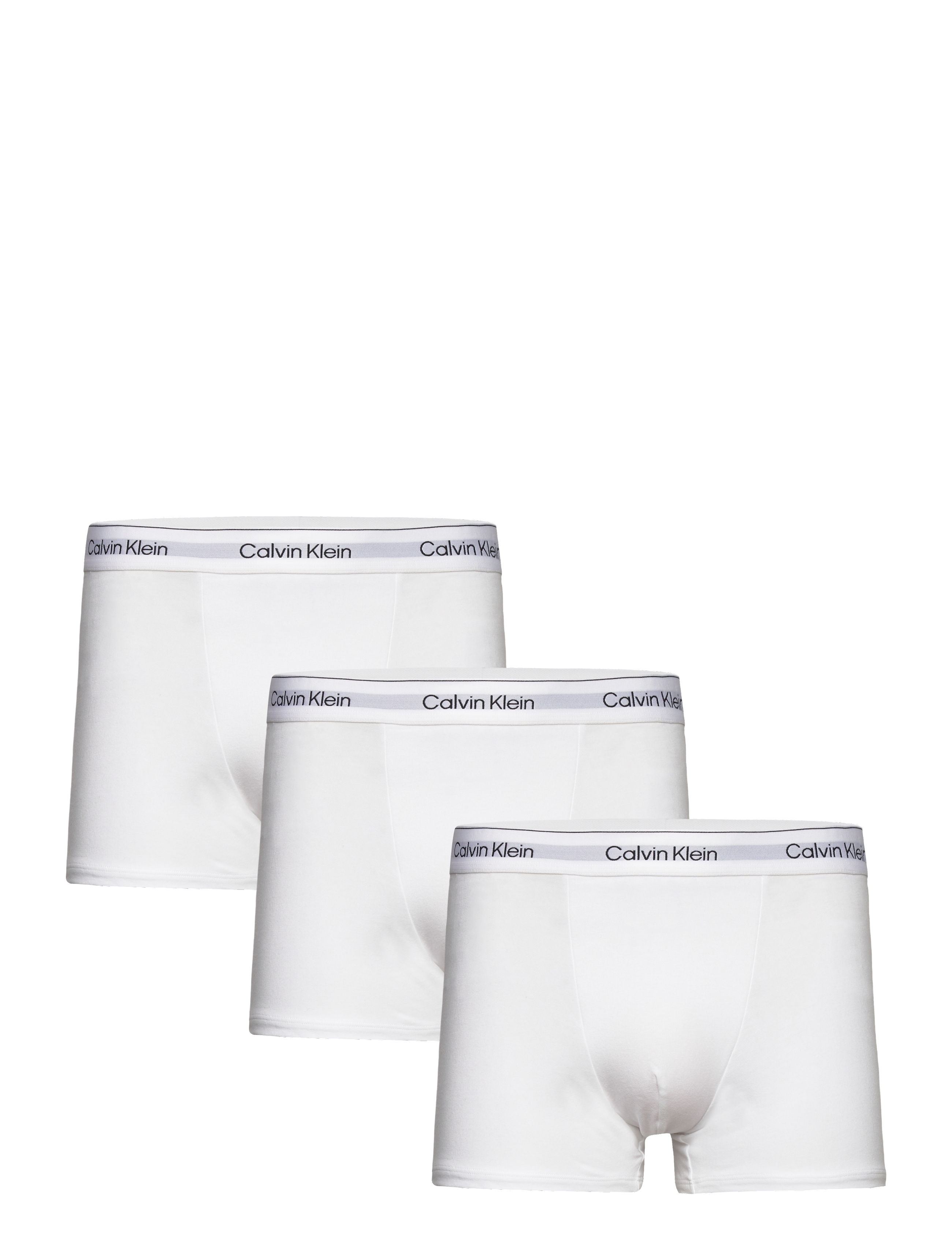 Calvin Klein RELAXED FIT TRUNK 3PK - Undertøj - WHITE WHITE WHITE / white