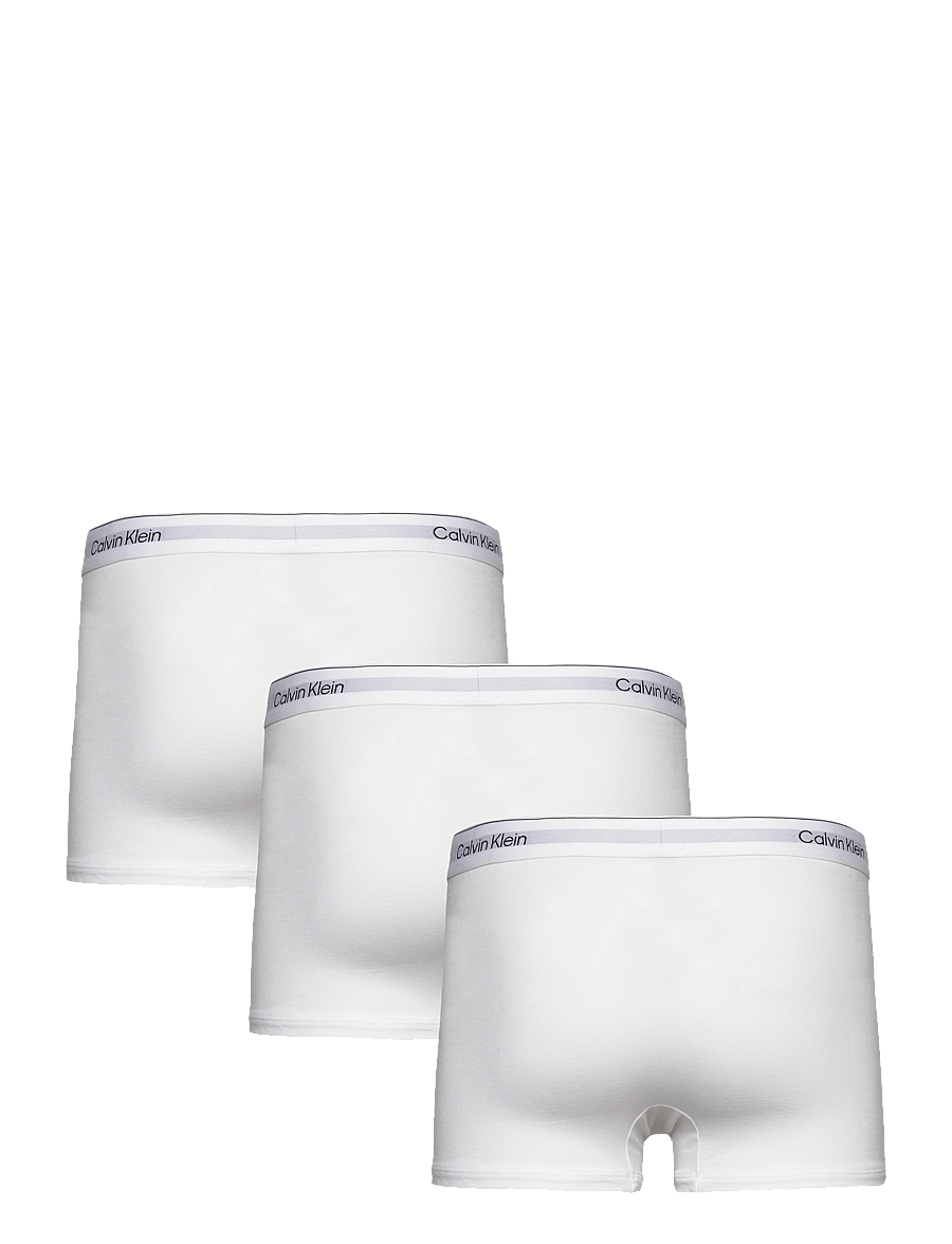 Calvin Klein - RELAXED FIT TRUNK 3PK - unterhosen im multipack - white white white - 5