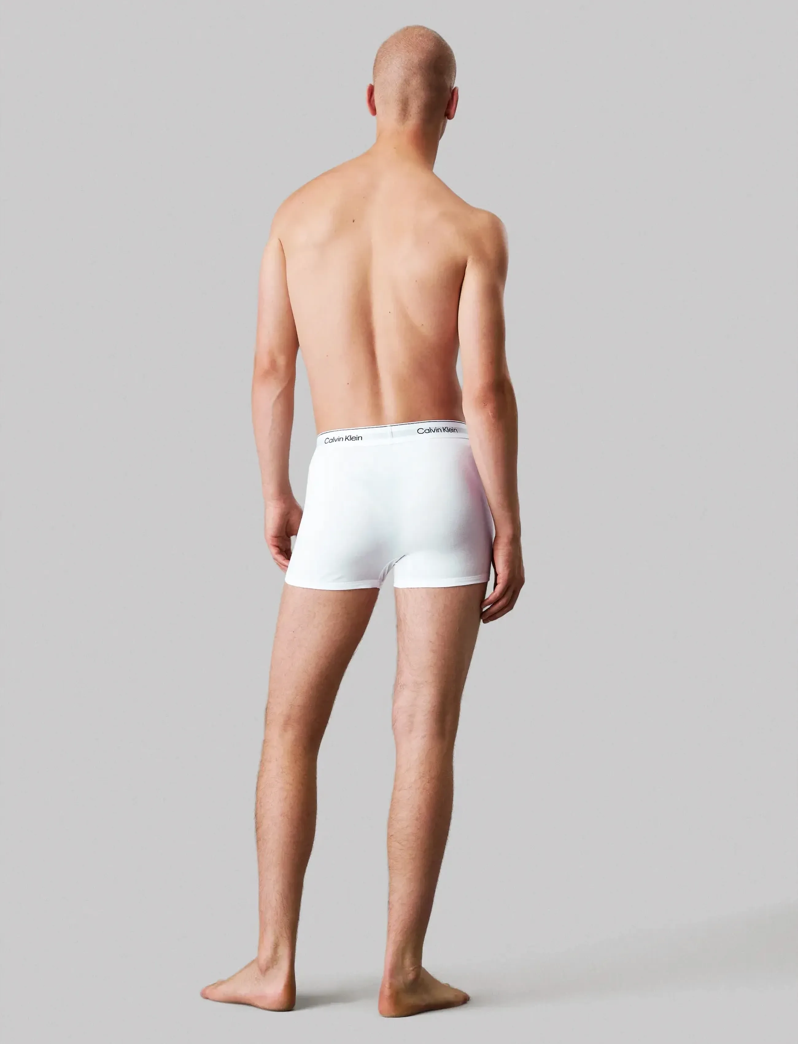 Calvin Klein - RELAXED FIT TRUNK 3PK - aluspükste mitmikpakk - white white white - 3