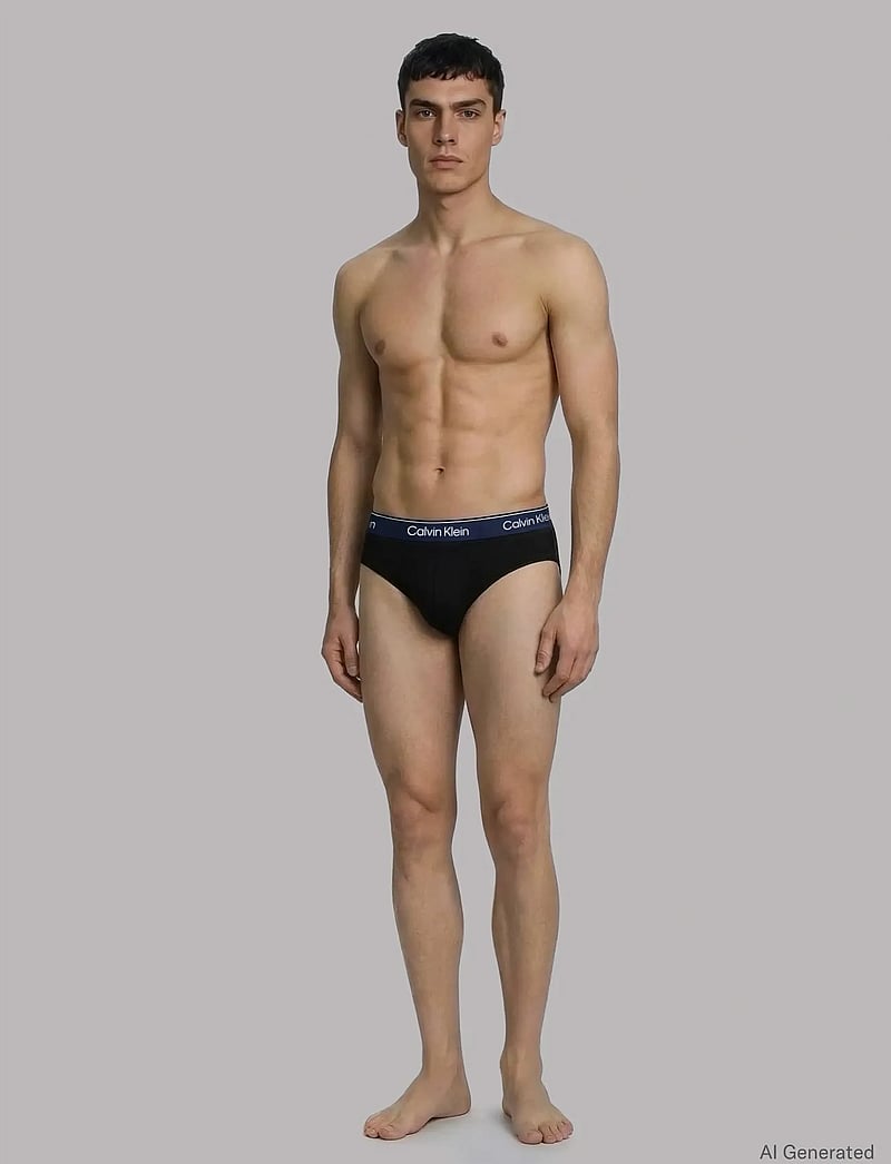 Calvin Klein - HIP BRIEF 5PK - multipack underpants - black wb blue descent wb green bl - 2