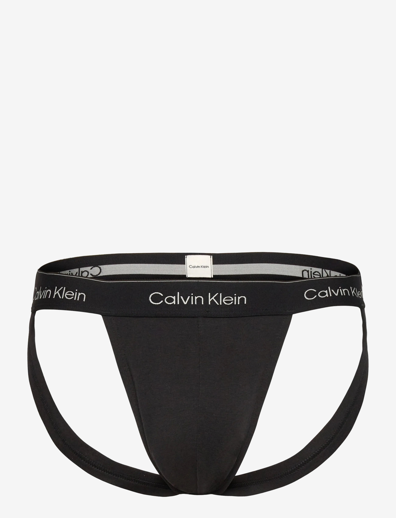 Calvin Klein - JOCK STRAP 3PK - laveste priser - black w  chalk logo black w  currie - 2