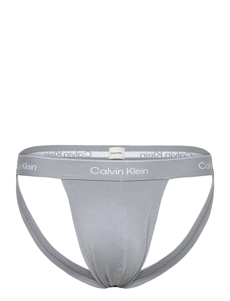 Calvin Klein - JOCK STRAP 3PK - multipack kalsonger - shoreline w dtm wb misty grey w d - 2