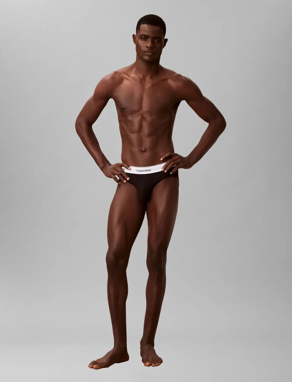 Calvin Klein - HIP BRIEF 3PK - unterhosen im multipack - grey heather white black - 0