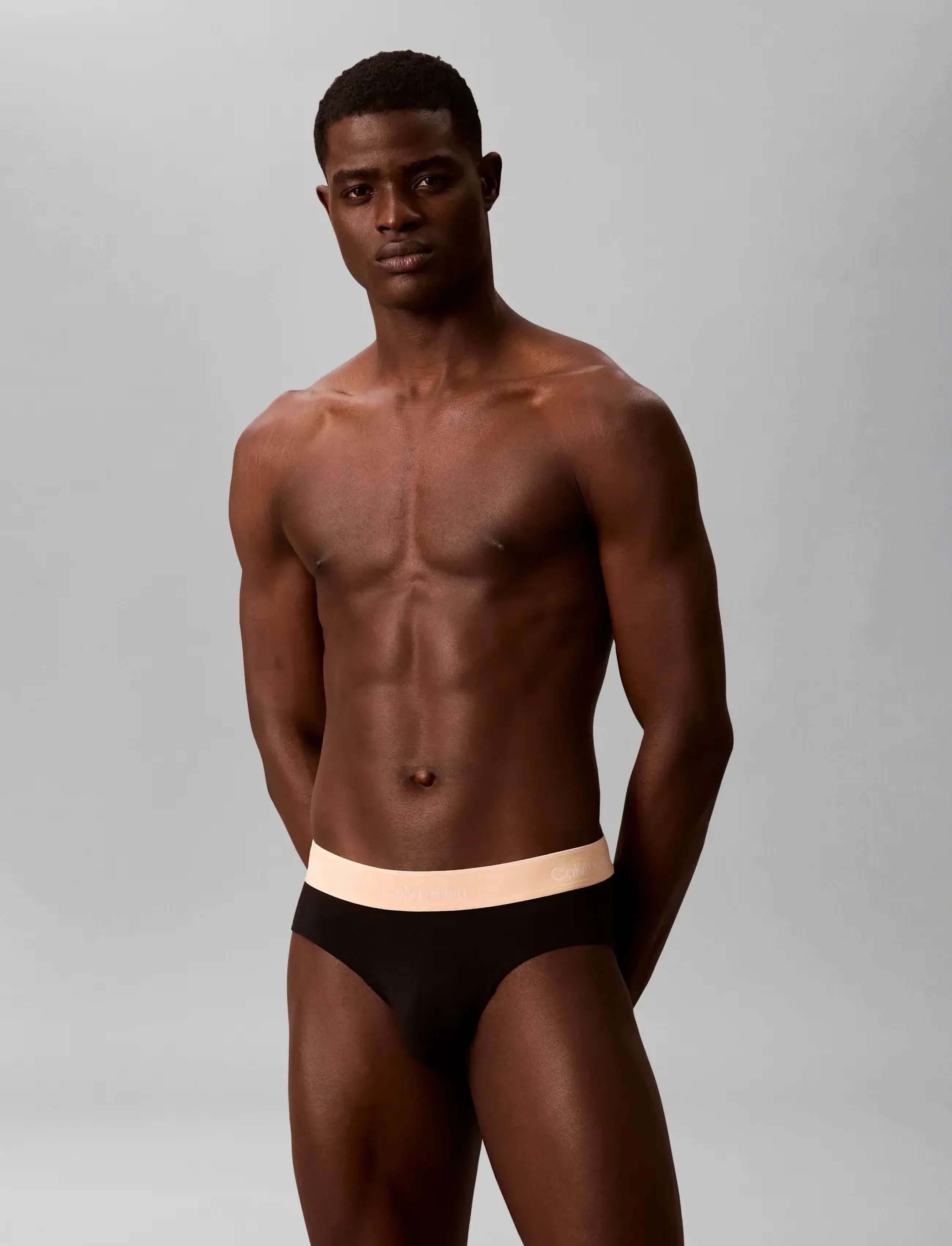 Calvin Klein Hip Brief 3Pk, L, Black, Undertøj > Trusser, Herre