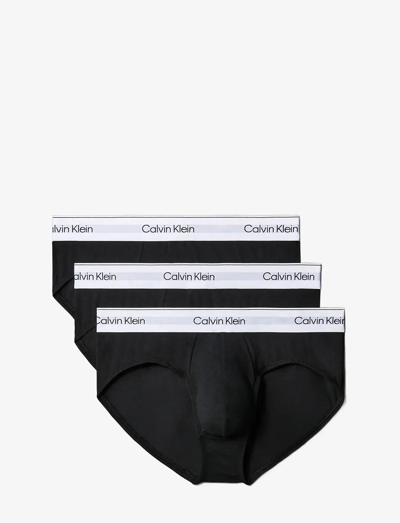 Calvin Klein - HIP BRIEF 3PK - aluspükste mitmikpakk - black black black - 1