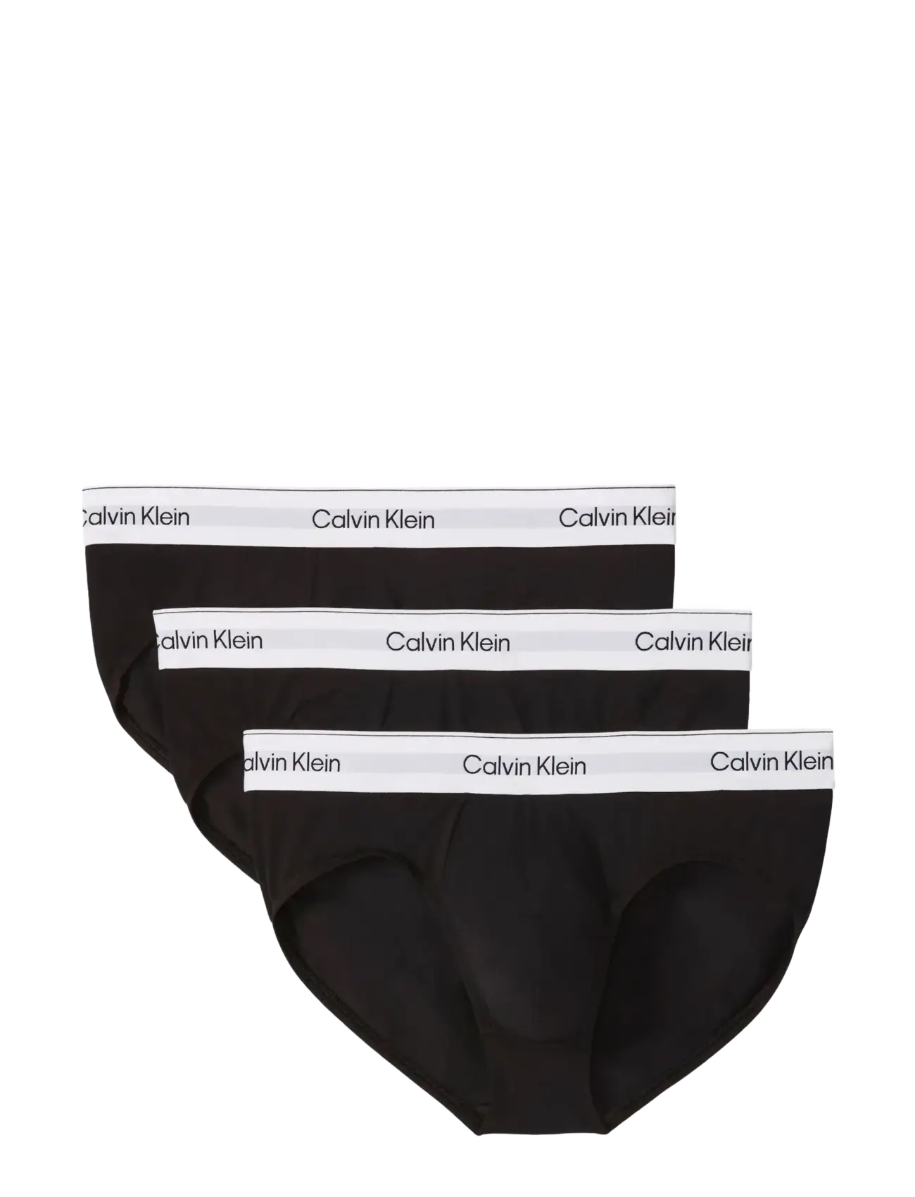 Calvin Klein - HIP BRIEF 3PK - apakšveļas multipaka - black black black - 2