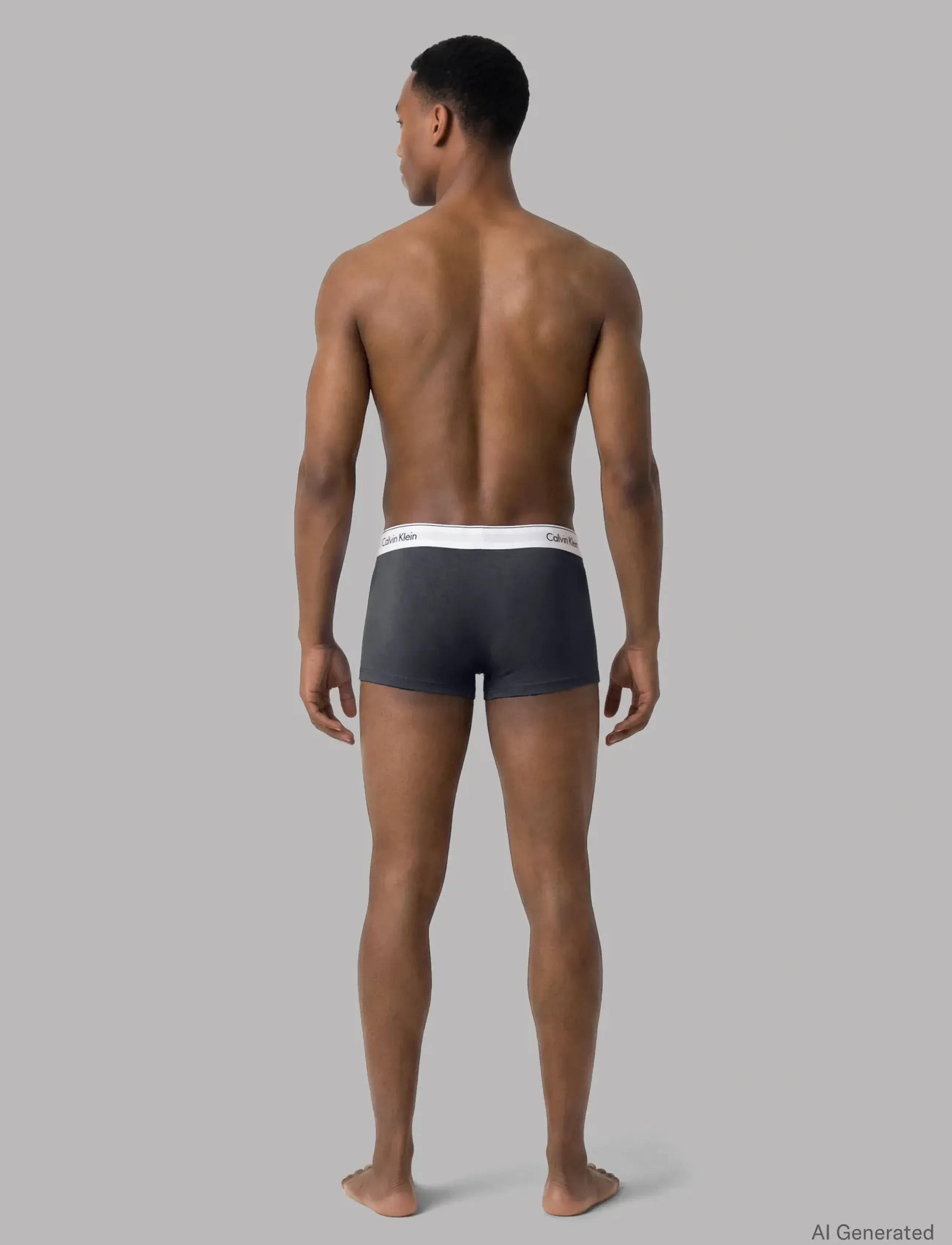 Calvin Klein - LOW RISE TRUNK 3PK - unterhosen im multipack - white blue tulip turbulence - 3