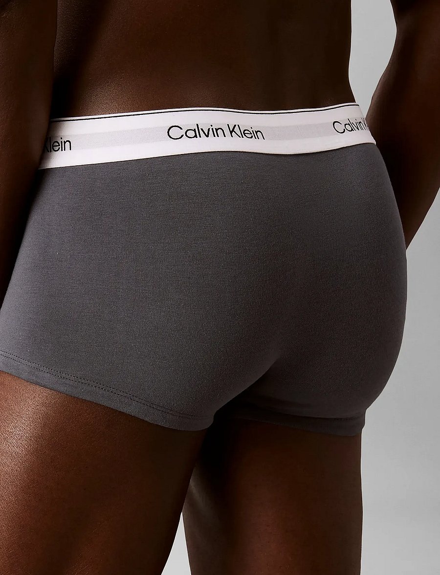 Calvin Klein - LOW RISE TRUNK 3PK - multipakk aluspüksid - white blue tulip turbulence - 5