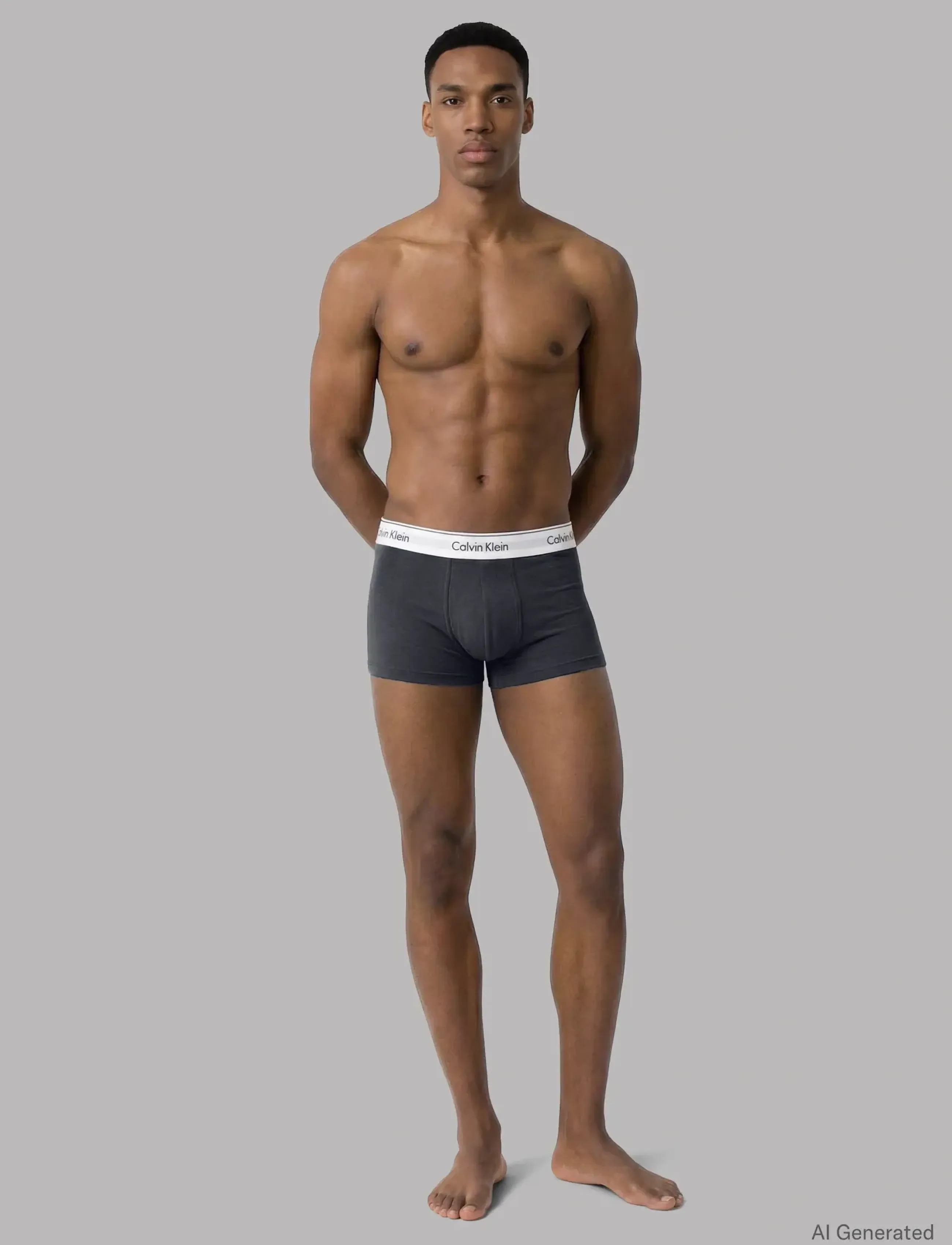 Calvin Klein - LOW RISE TRUNK 3PK - unterhosen im multipack - white blue tulip turbulence - 5
