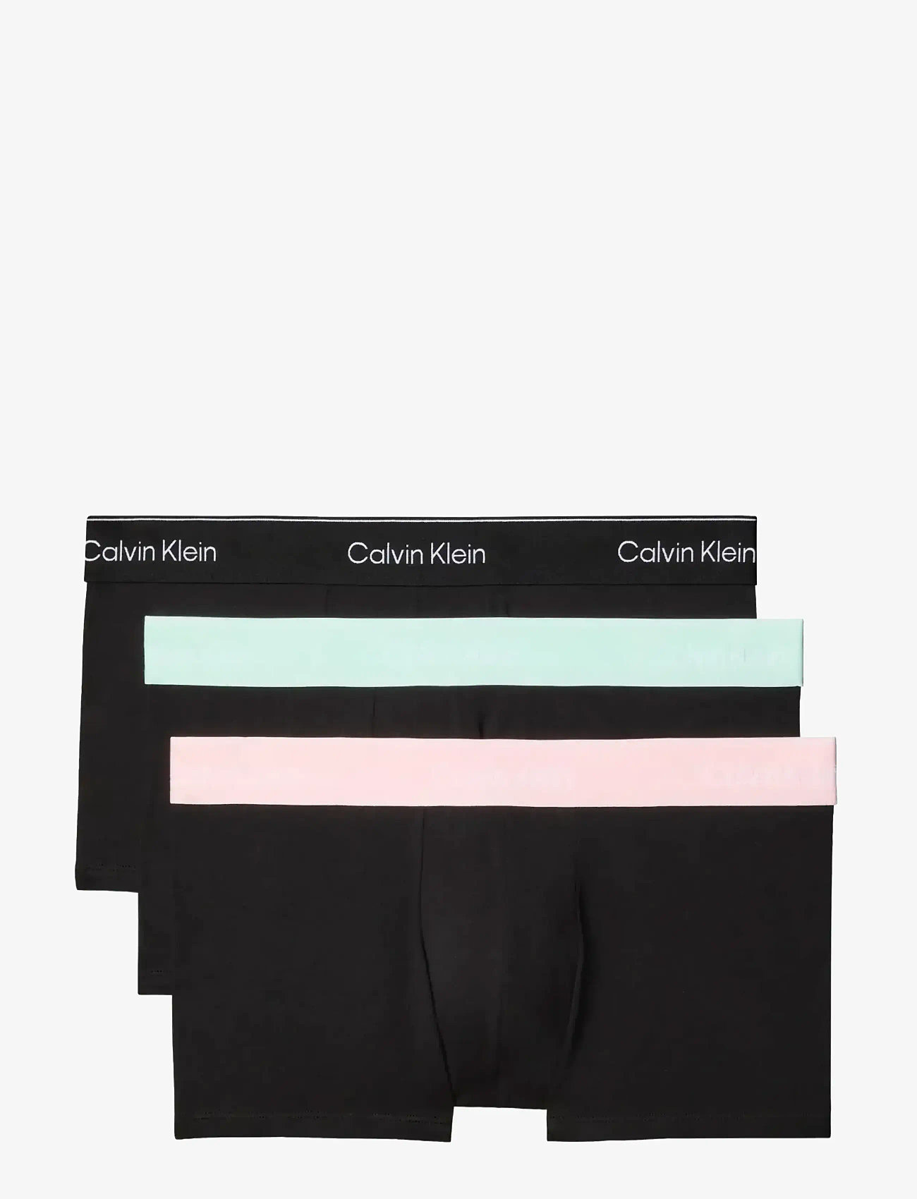 Calvin Klein - LOW RISE TRUNK 3PK - unterhosen im multipack - black w  black wb black w  feel the - 1